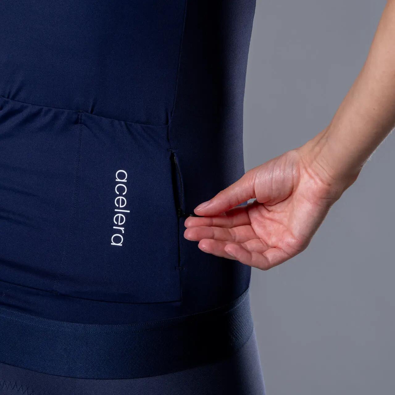 Intermediate Damen Radtrikot Kurzarm Fahrradtrikot 4/5
