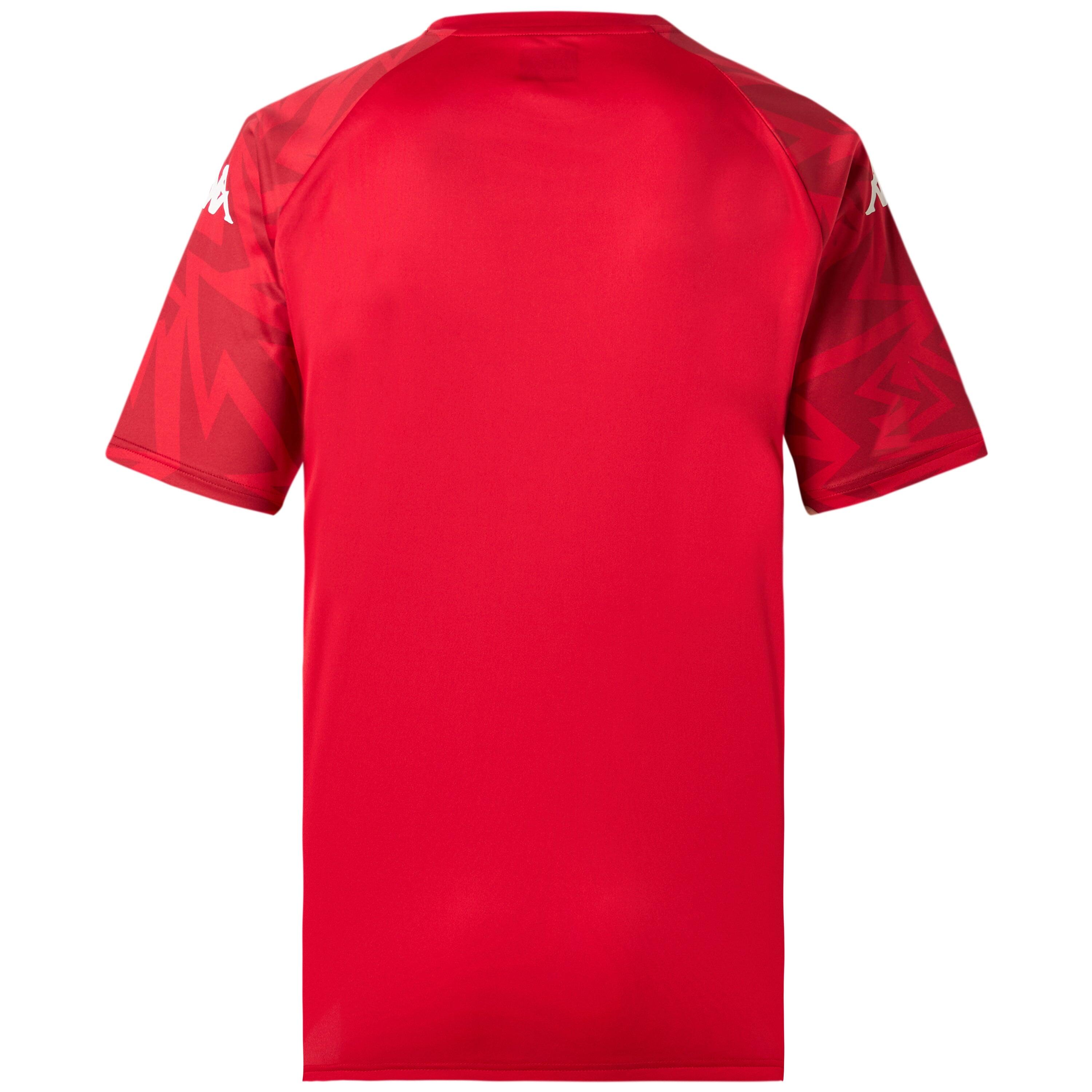 Shirt - Team - Heren - Favero - Sublimatie, ademend - Rood 4/4