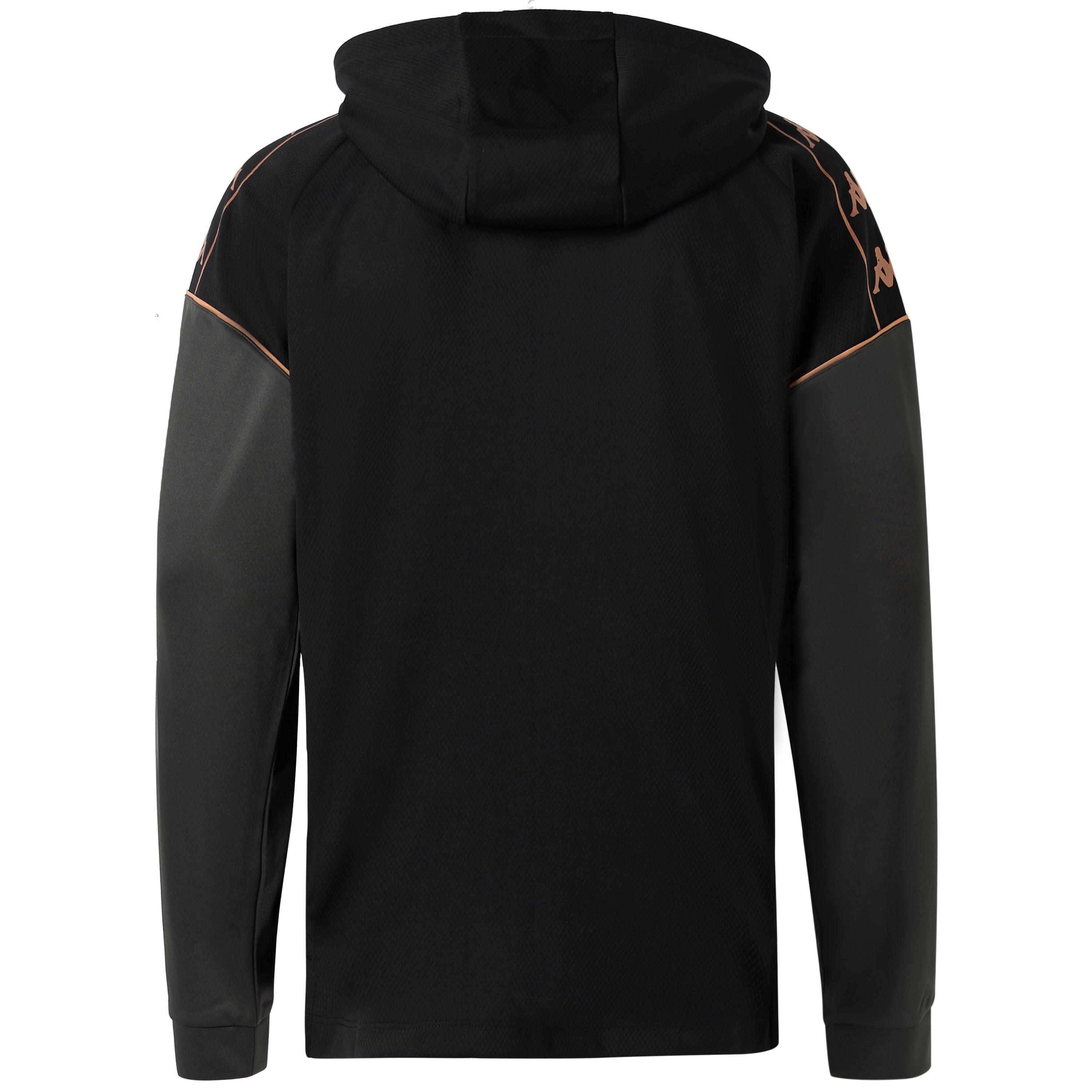 Veste à capuche de football homme Mevolo noir 4/4
