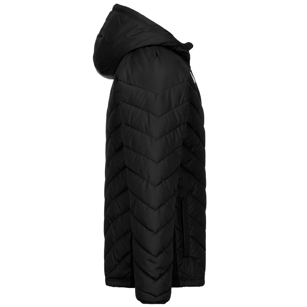 Herren - Sport - Jacke - Matelassiert, Slim Fit - Gianetto - Schwarz 2/4