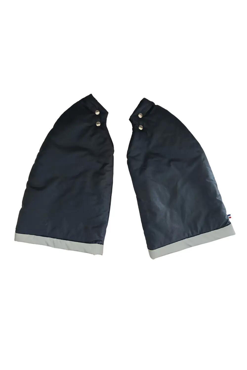 Les manchons lumineux de Suzon (guidon courbé) Bleu marine 3/3