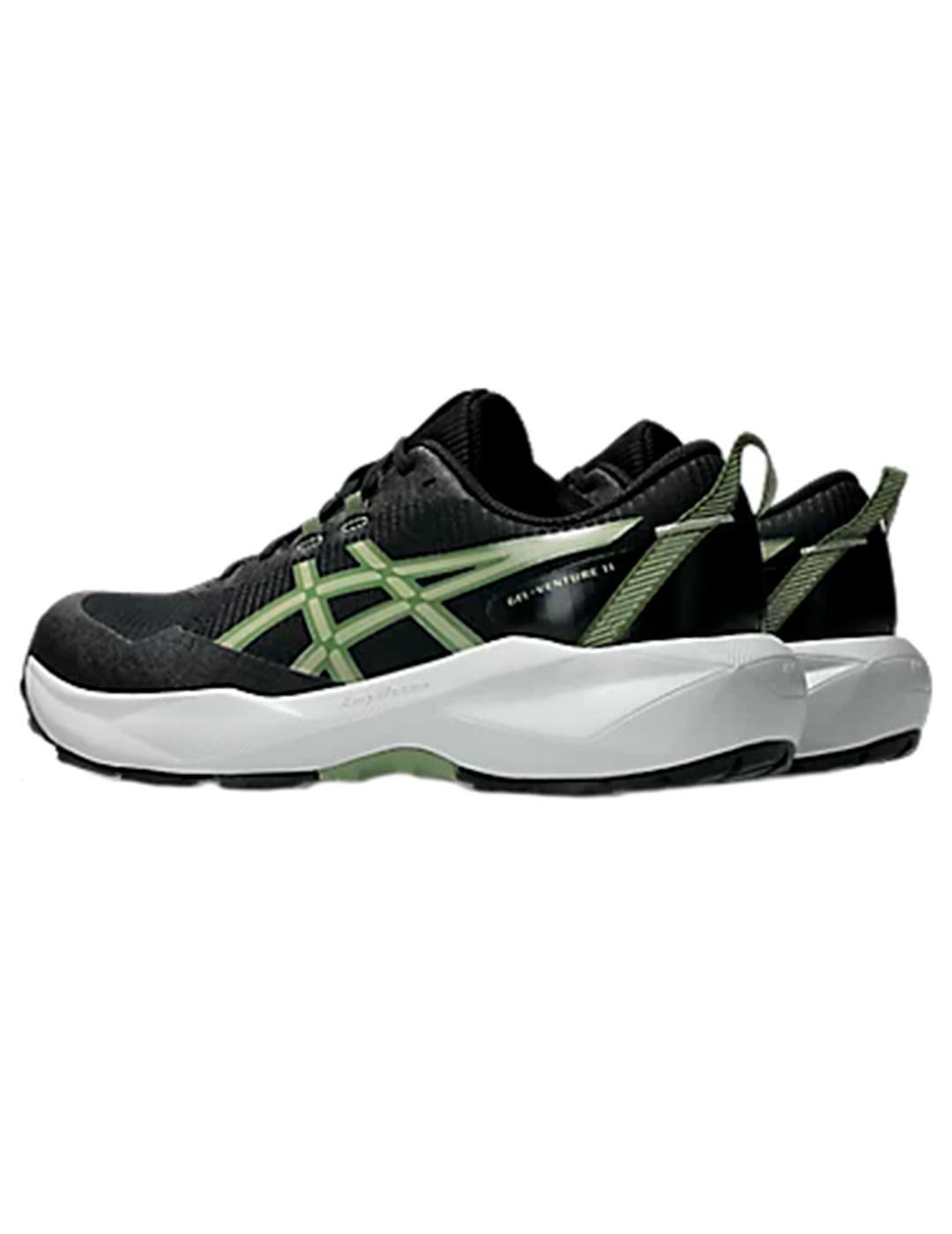 Schoenen - Trail - Heren - Comfortabel, Gedempt - GEL-VENTURE 11 - Black/Khaki 5/7