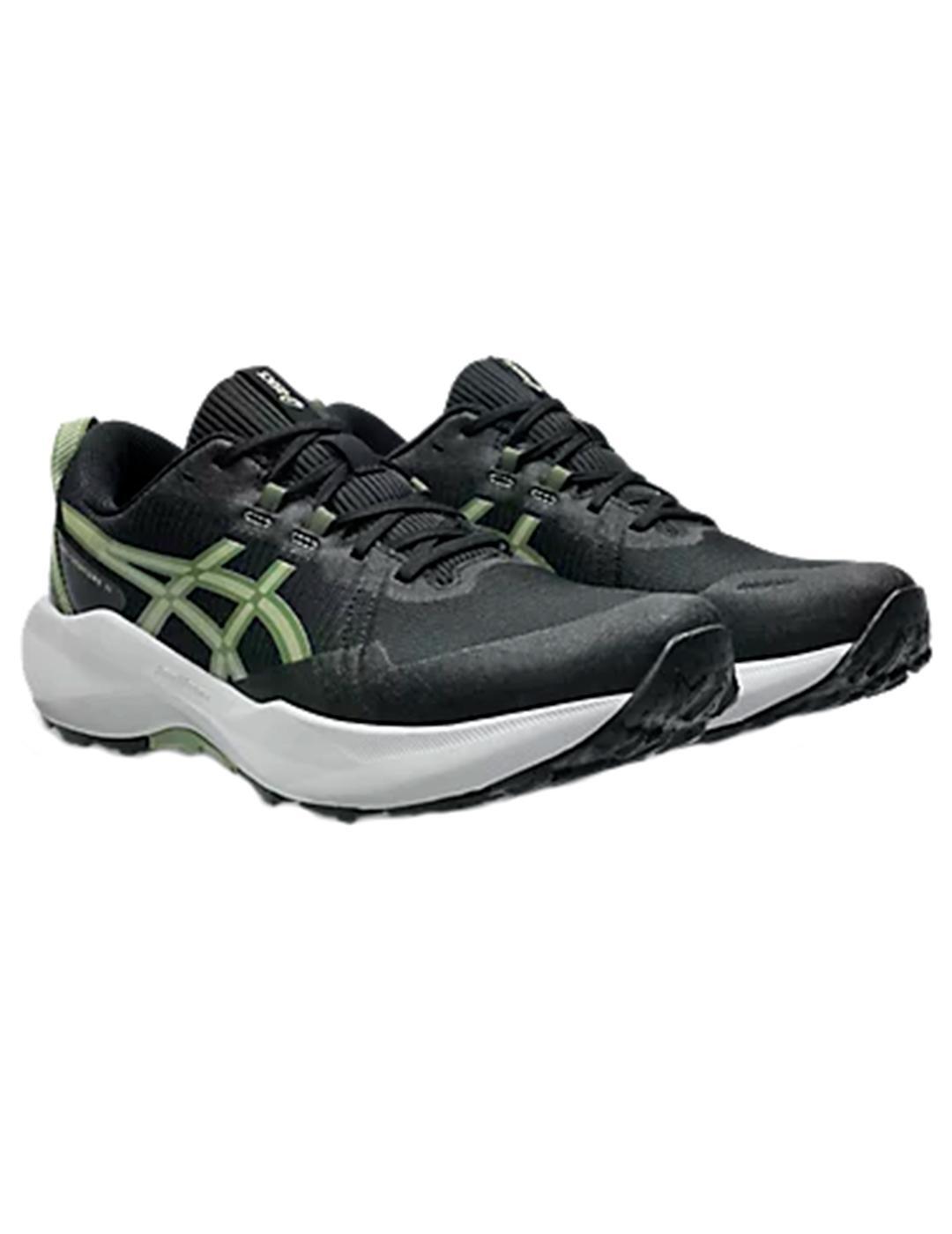 Schoenen - Trail - Heren - Comfortabel, Gedempt - GEL-VENTURE 11 - Black/Khaki 4/7