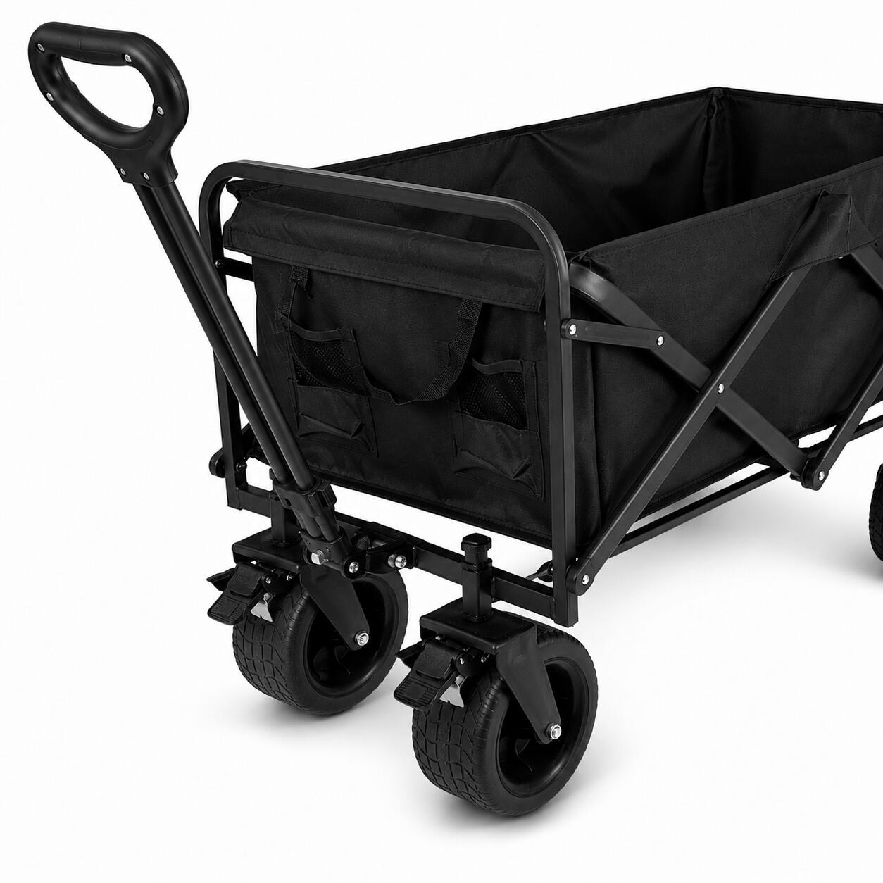 Eurocatch Opvouwbare Bolderkar XL - Transportwagen - Extra BredeWielen 3/7