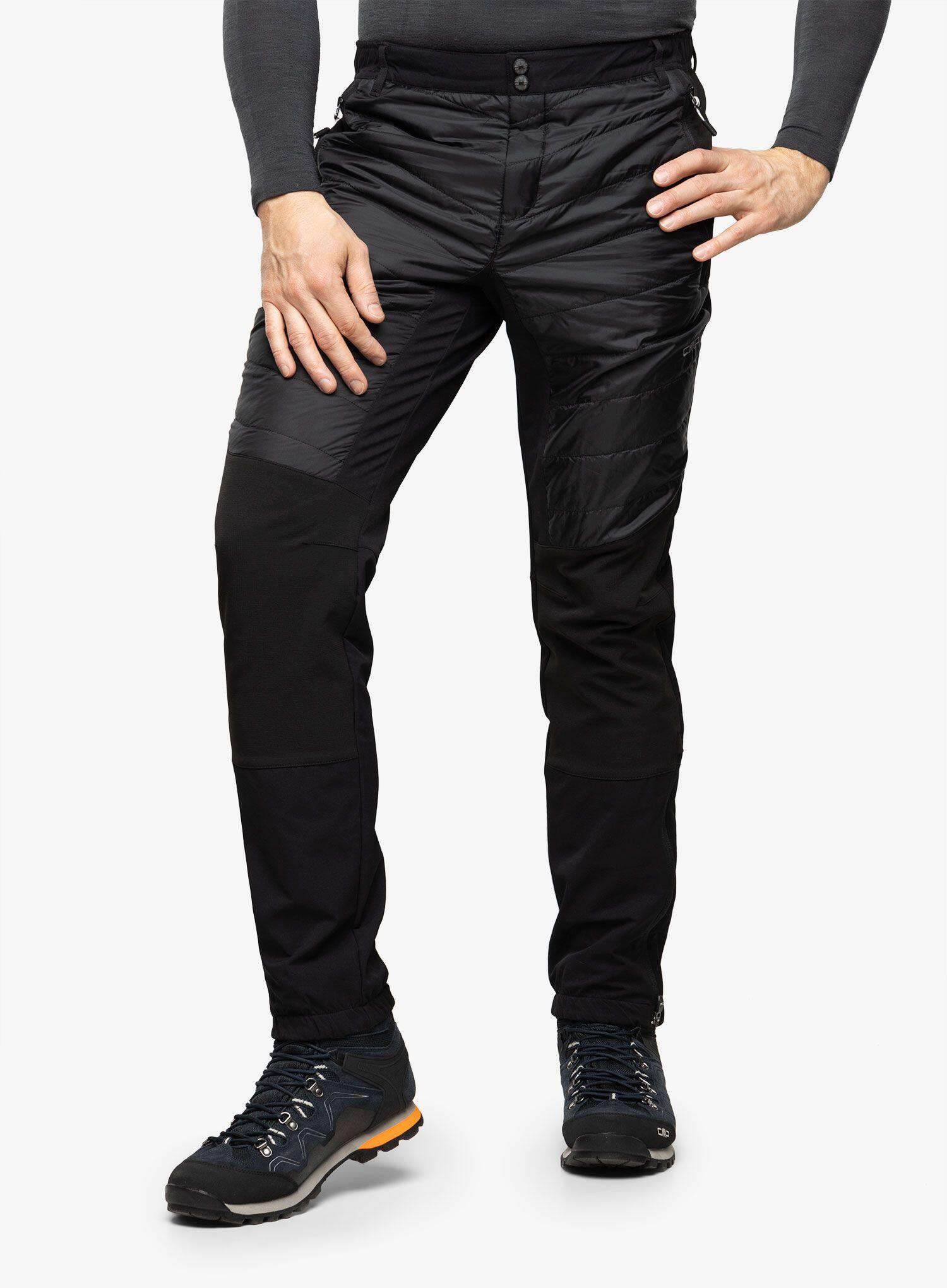 Pantalones de senderismo para hombre CMP, negros, talla 46 3/9