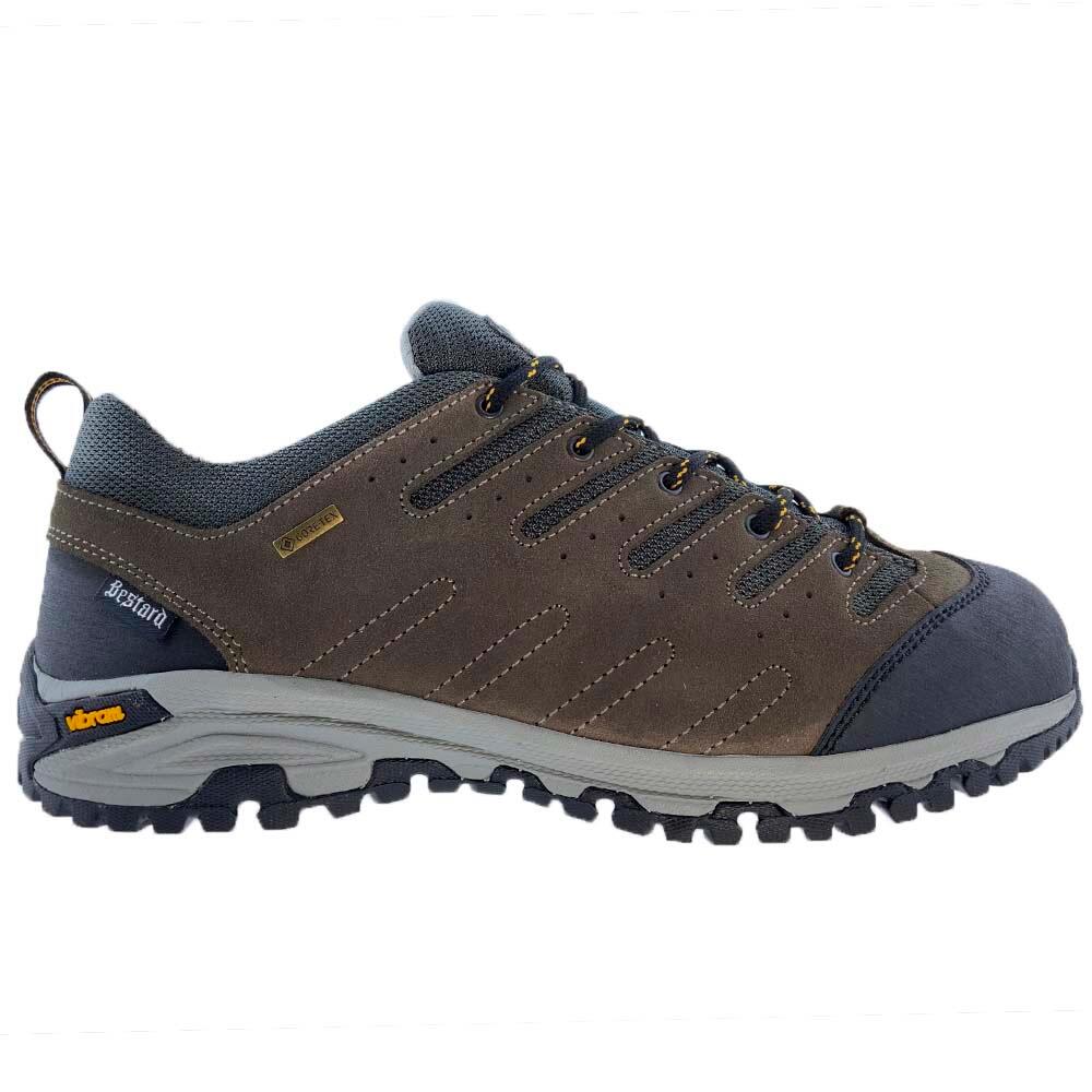 Scarpa da trekking in pelle spaccata leggera e impermeabile di qualità premium 1/5