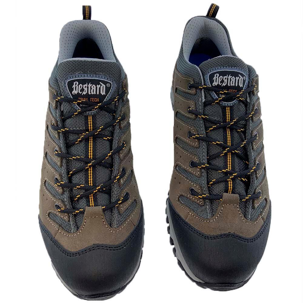 Scarpa da trekking in pelle spaccata leggera e impermeabile di qualità premium 3/5