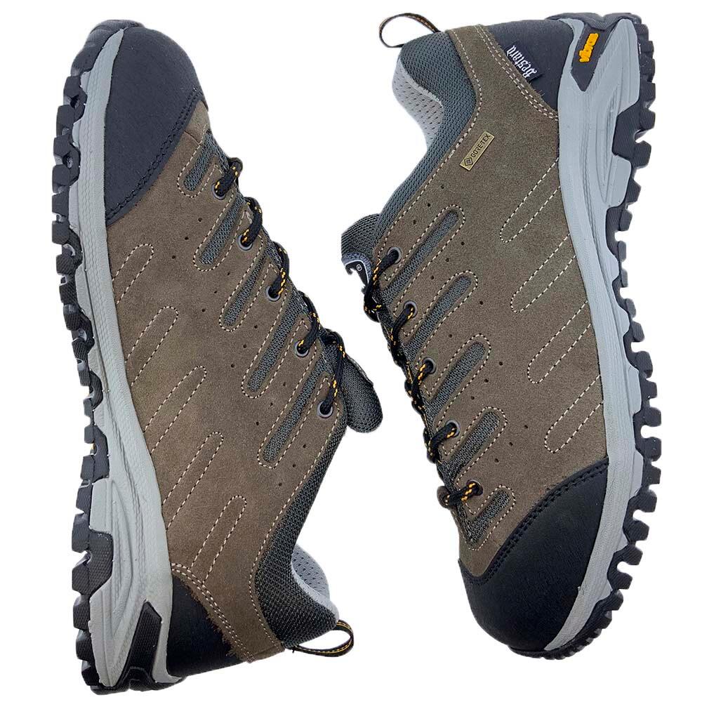 Scarpa da trekking in pelle spaccata leggera e impermeabile di qualità premium 2/5