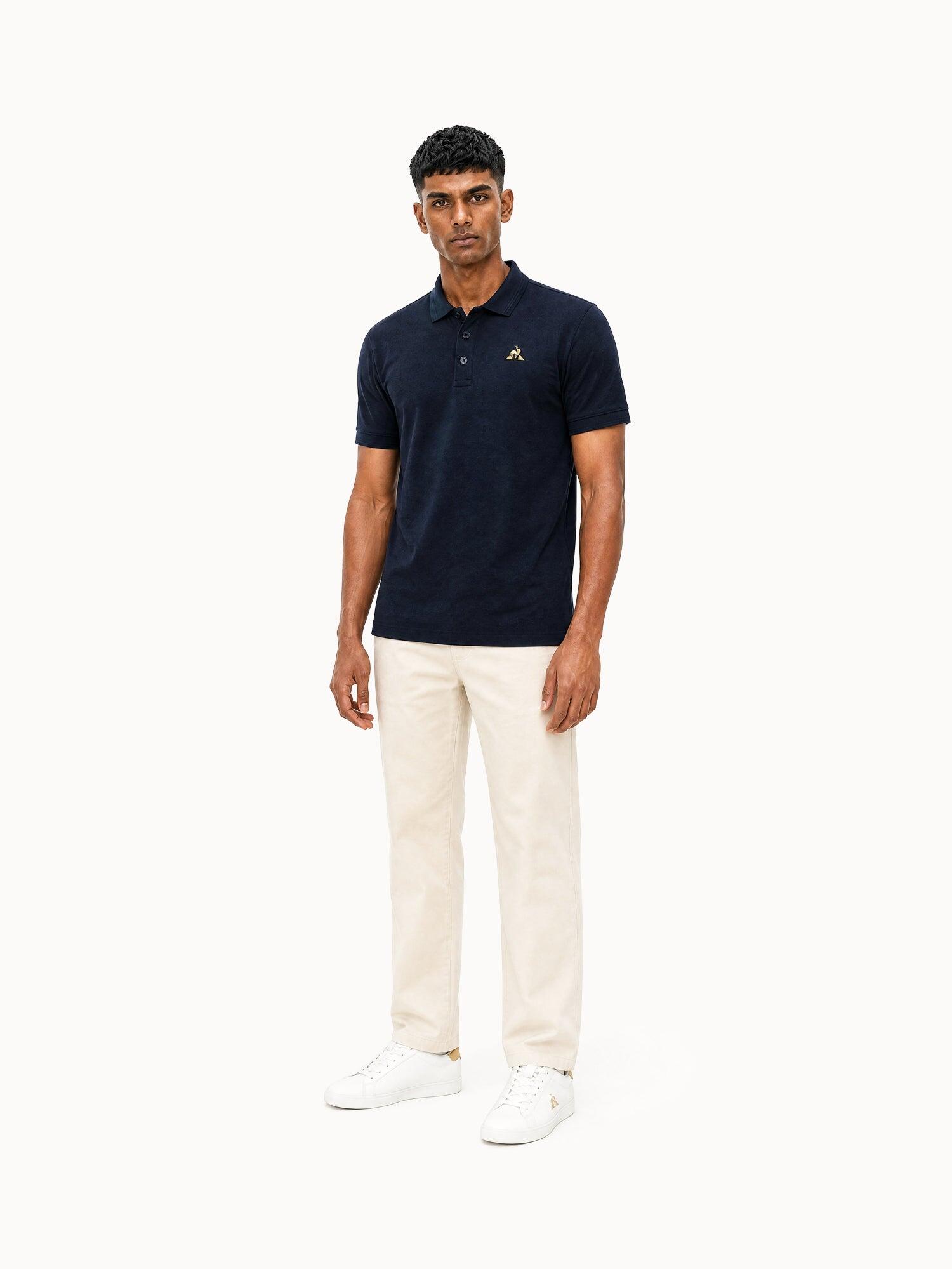 Polo Coq d'Or en jersey double de coton DROP 5/6