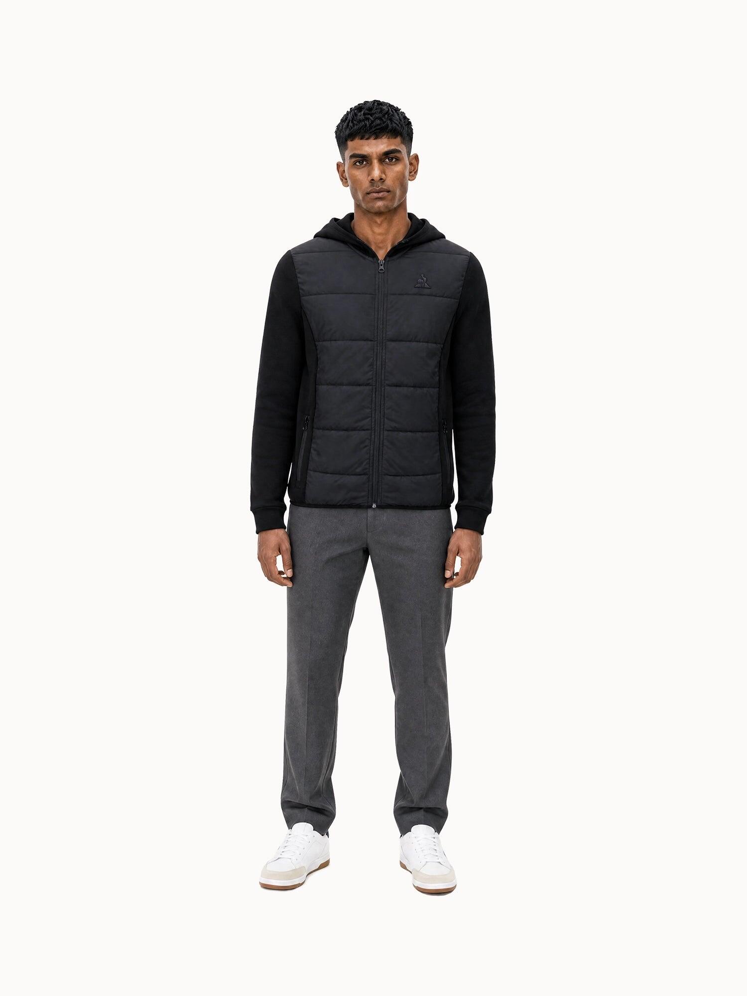 Chaqueta con capucha Le Coq Sportif Essential Hybride N°1 5/7