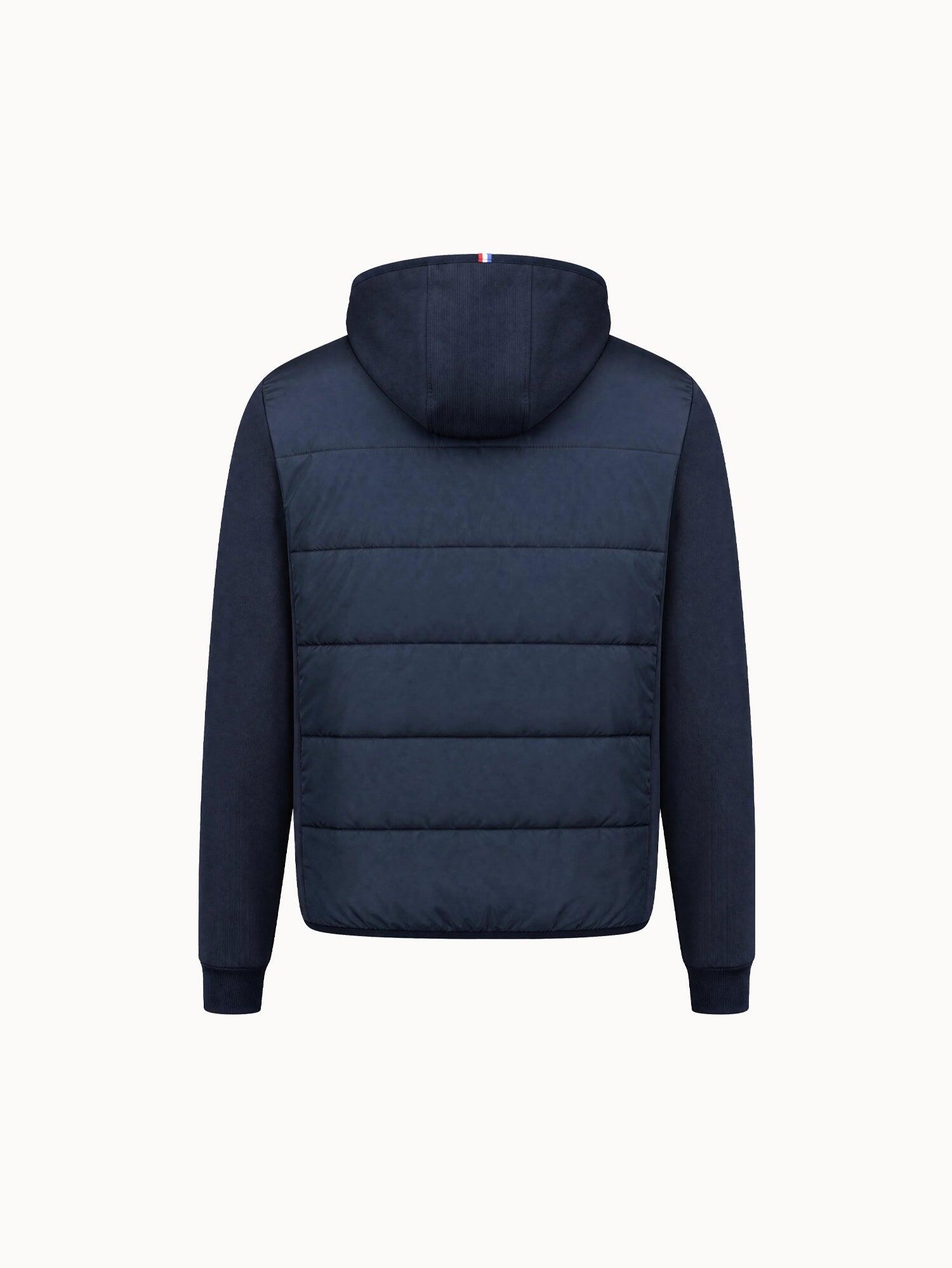 Giacca con cappuccio Le Coq Sportif Essential Hybride N°1 4/7