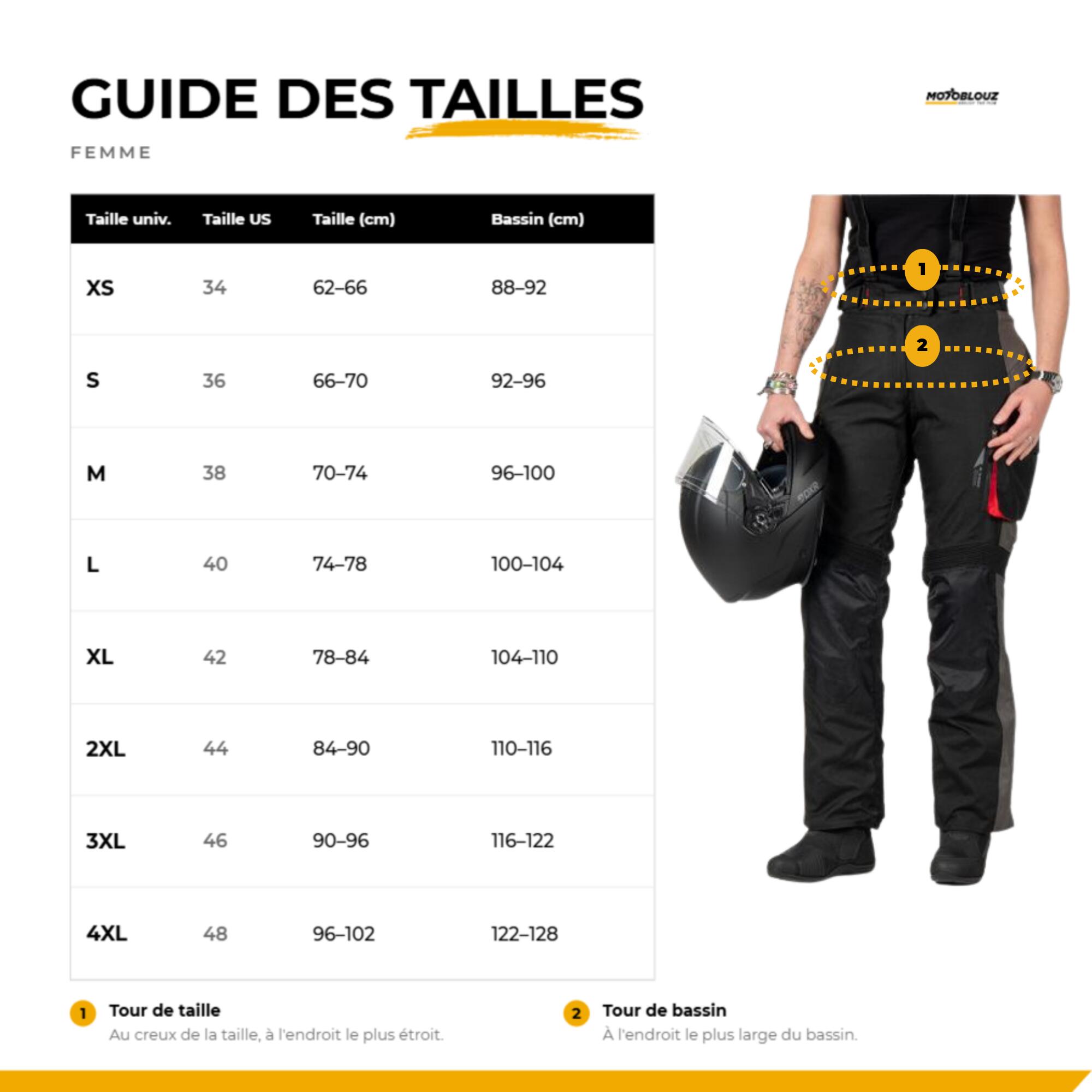 Pantalon Moto FEMME Certifié | CHINO EVO LADY MOTOBLOUZ 7/7