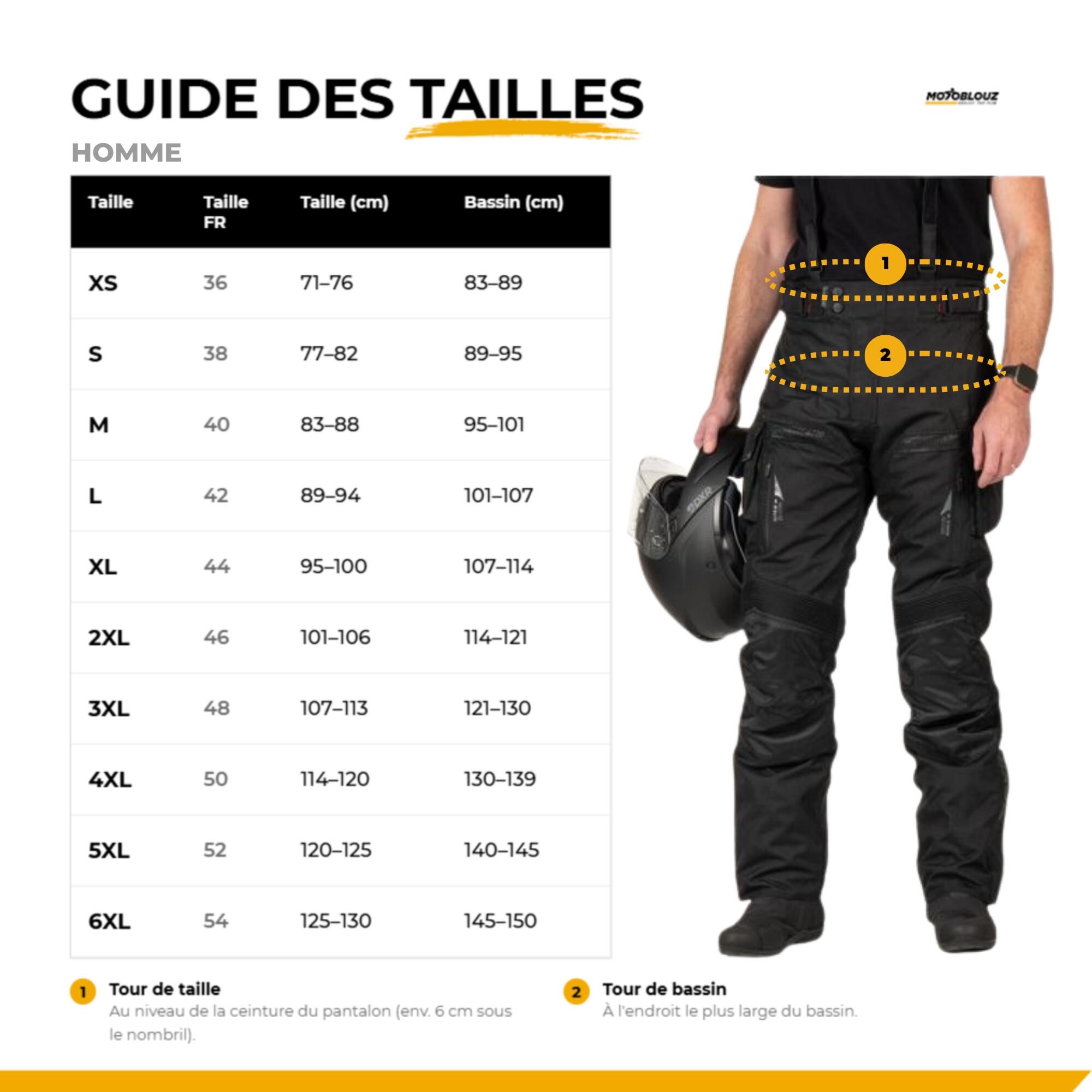 Pantalon Moto HOMME Certifié | EMISFER PANT MOTOBLOUZ 7/7