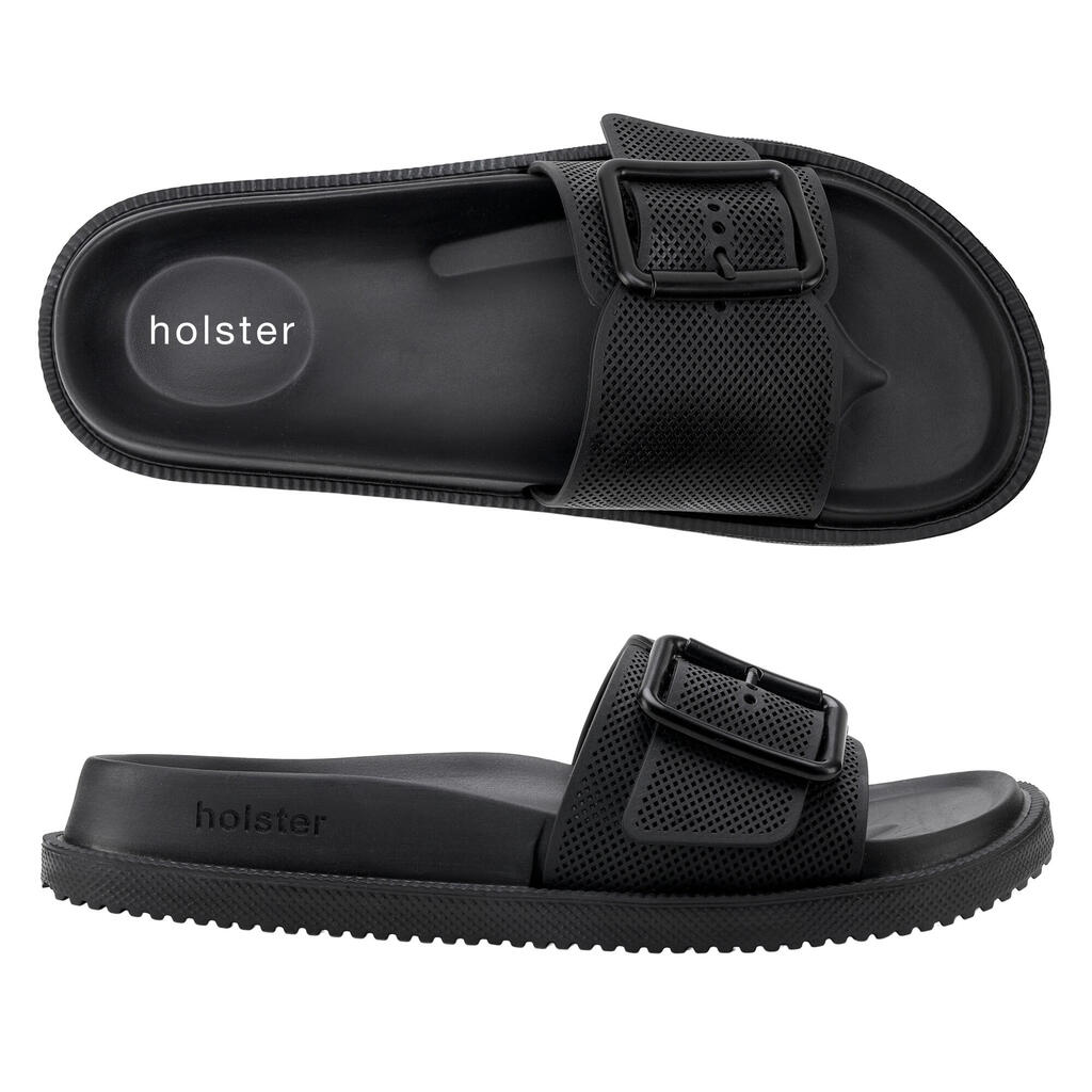 Holster Laze Slippers - Vegan Comfort - Podiatrist Approved - Water Resistant