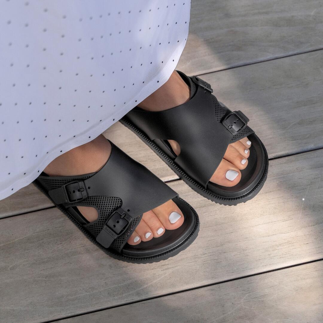 HOLSTER Holster Chill - Vegan Slippers - Podologisch Goedgekeurd Slippers ZWART 4/7
