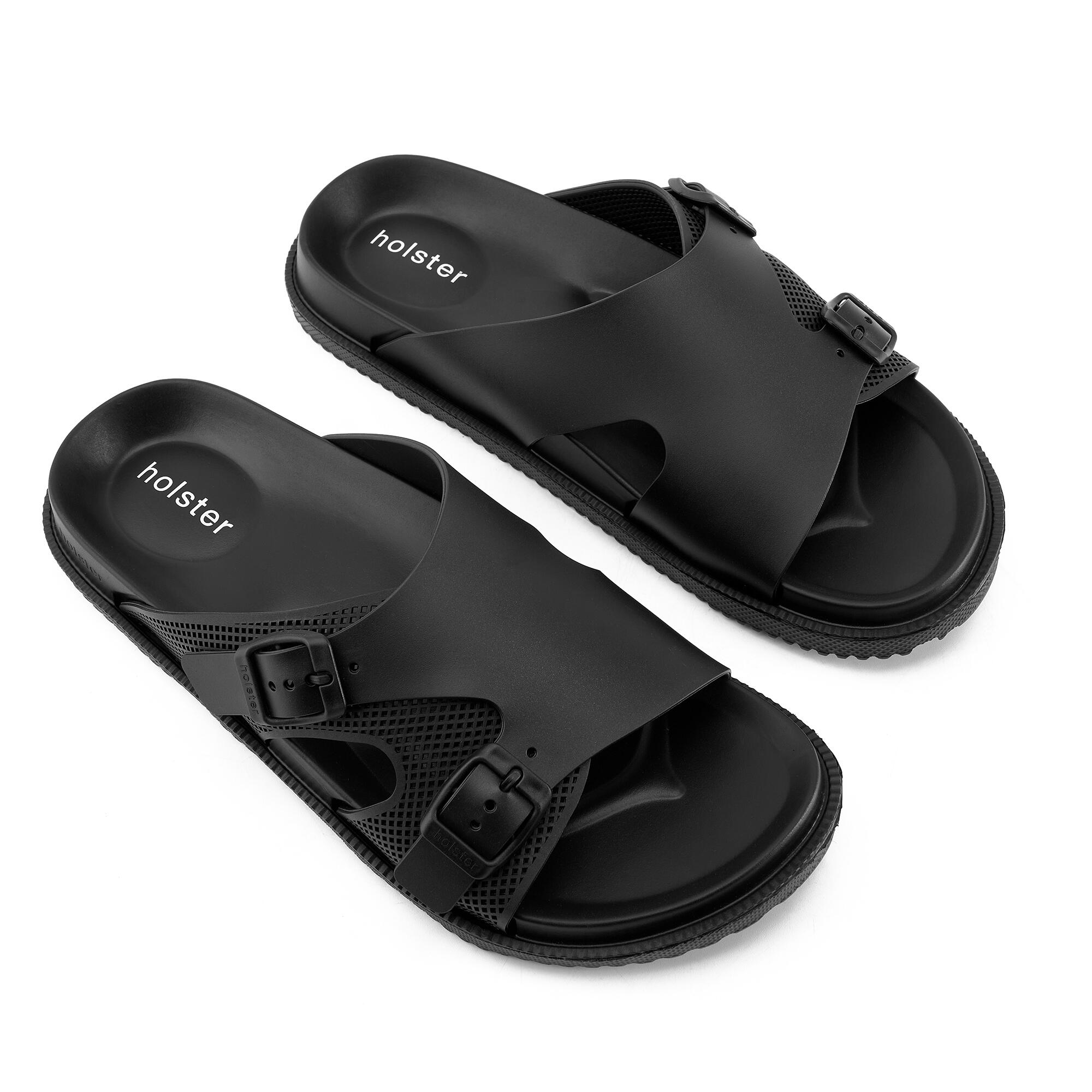 HOLSTER Holster Chill - Vegan Slippers - Podologisch Goedgekeurd Slippers ZWART 3/7