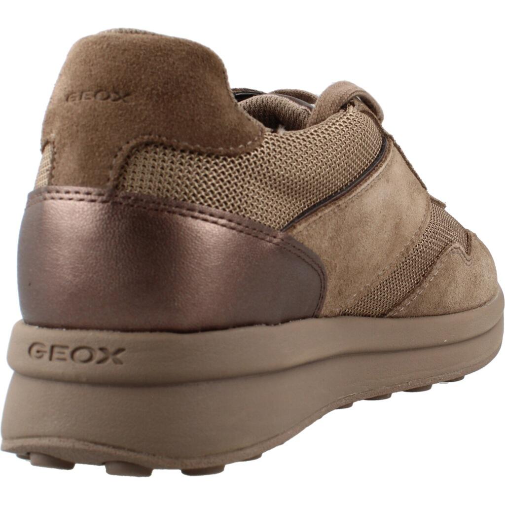 Ténis Geox Modelo D Runntix Cor Castanho 3/5
