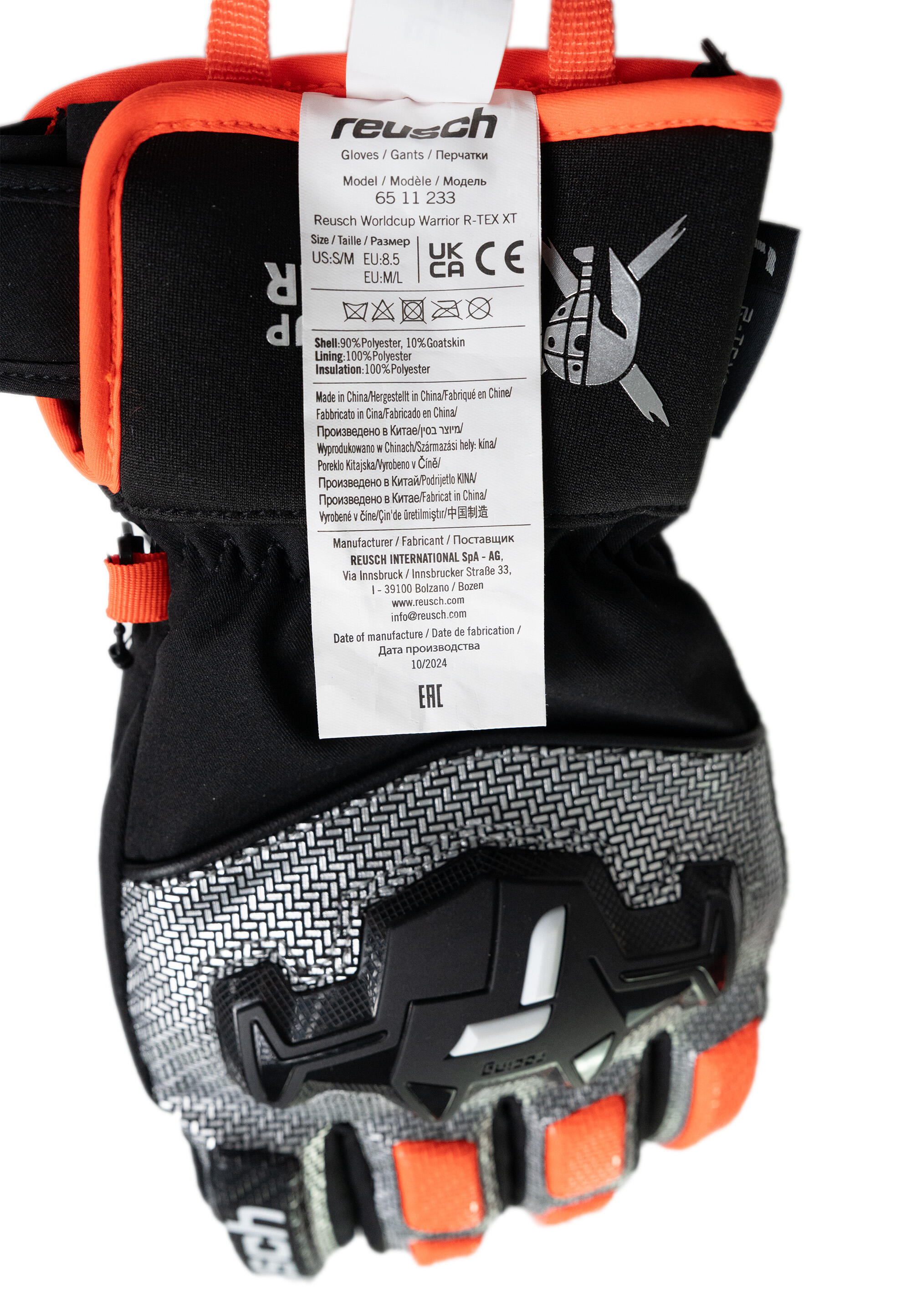 Vingerhandschoenen Worldcup Warrior R-TEX® XT 8/15
