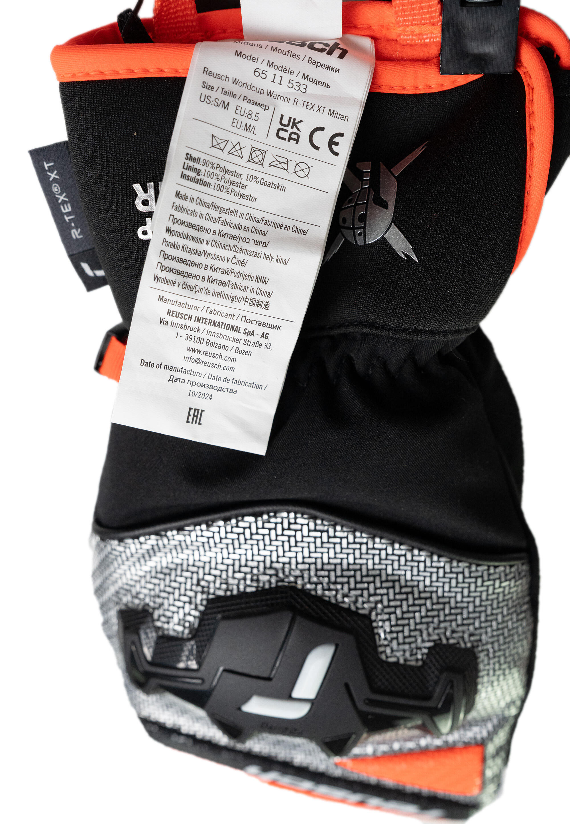 Fäustlinge Worldcup Warrior R-TEX® XT Mitten 8/15