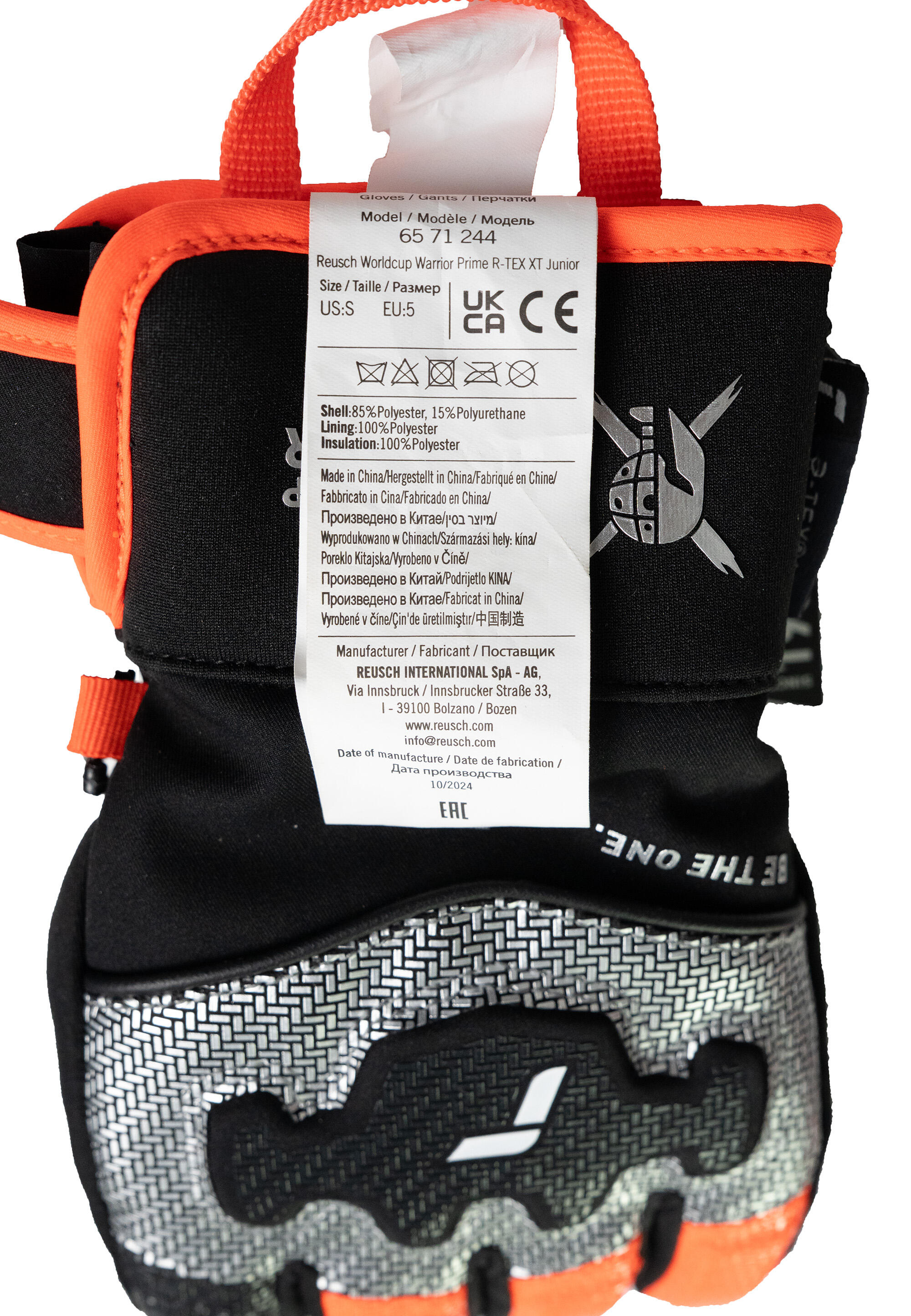 Vingerhandschoenen Worldcup Warrior Prime R-TEX® XT 8/15