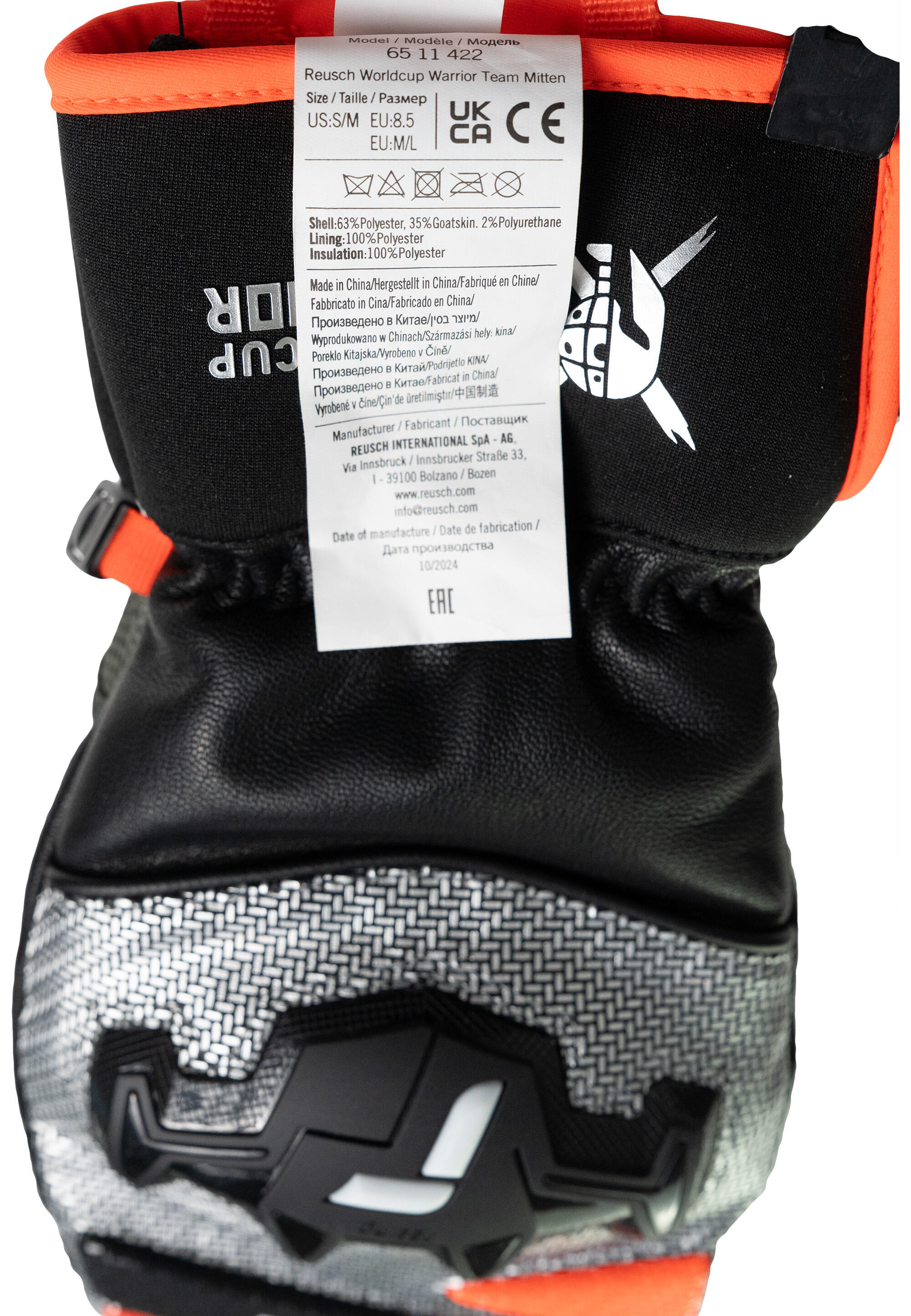 Wanten Worldcup Warrior Team Mitten 8/15
