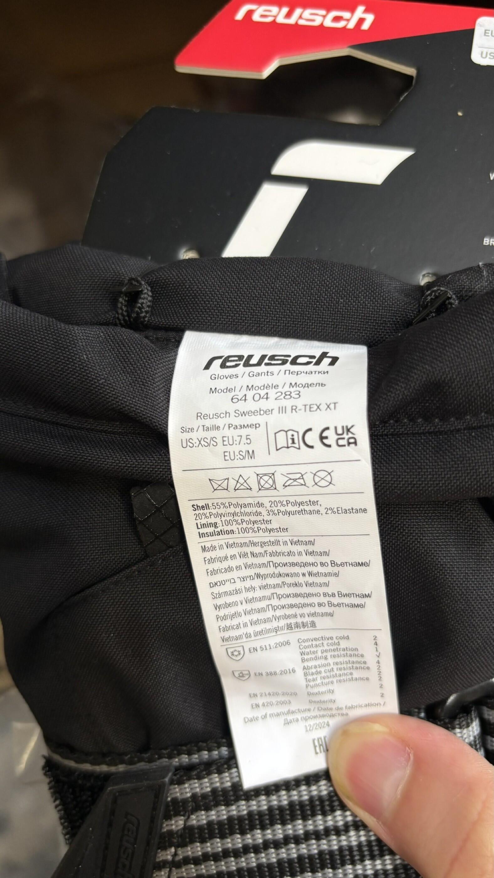 Rękawice narciarskie Reusch Sweeber III R-TEX® XT 7/15