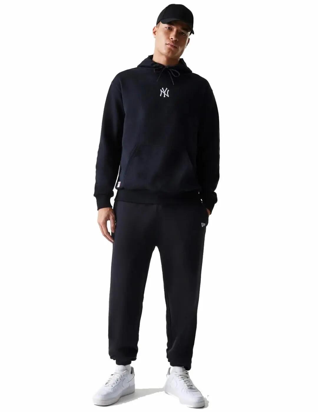 Sweat à Capuche Oversize MLB New York Yankees New Era Noir 7/7
