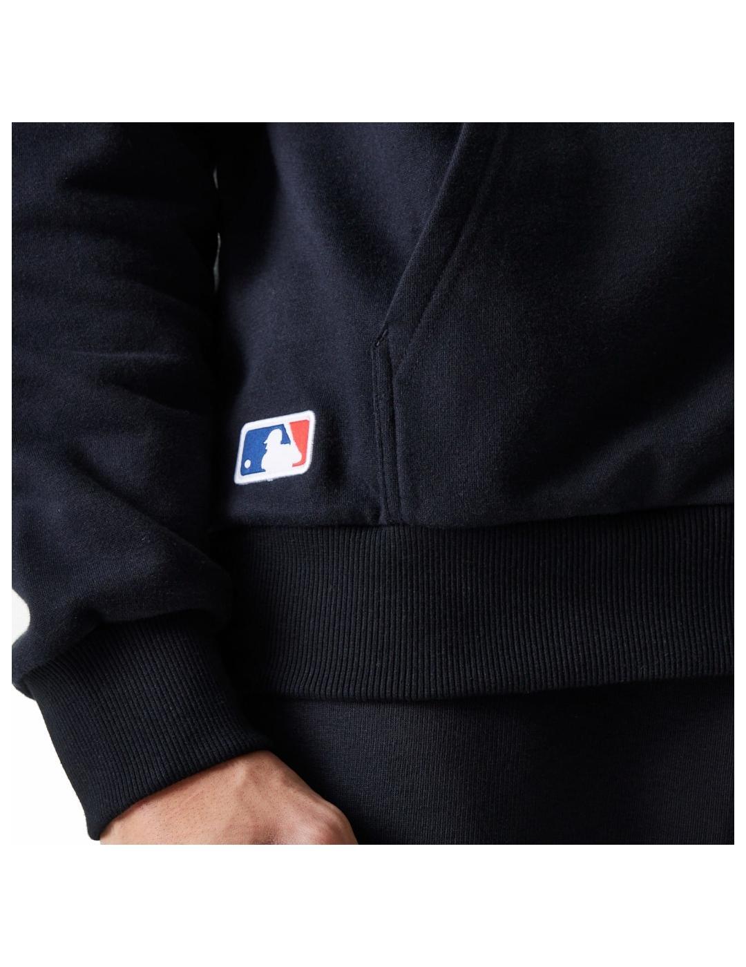 Sweat à Capuche Oversize MLB New York Yankees New Era Noir 6/7