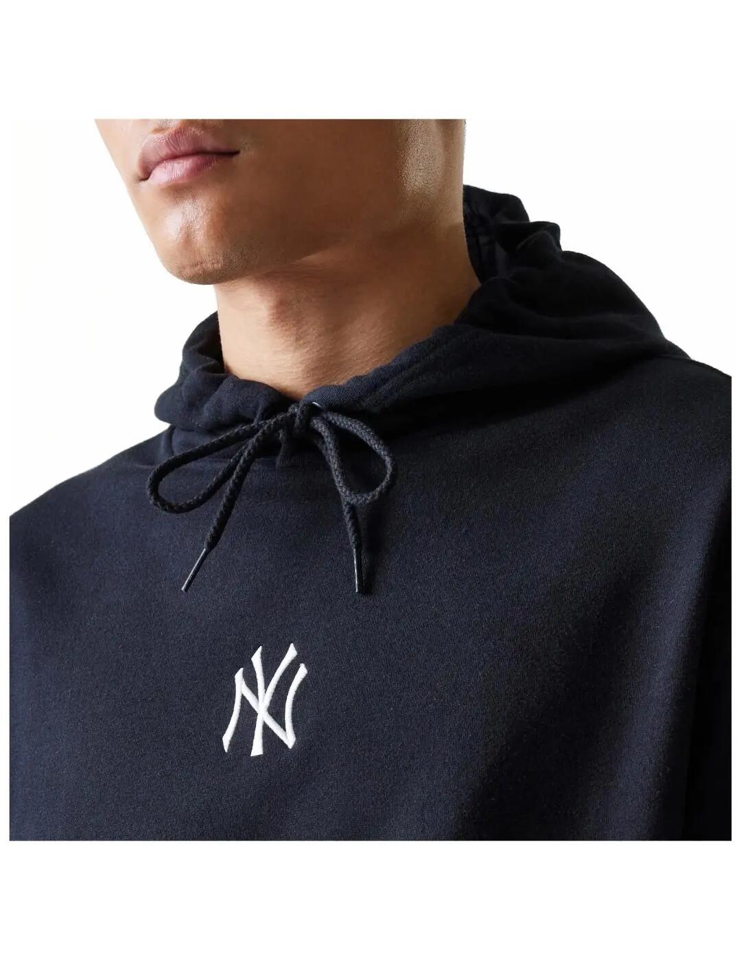 Sweat à Capuche Oversize MLB New York Yankees New Era Noir 5/7