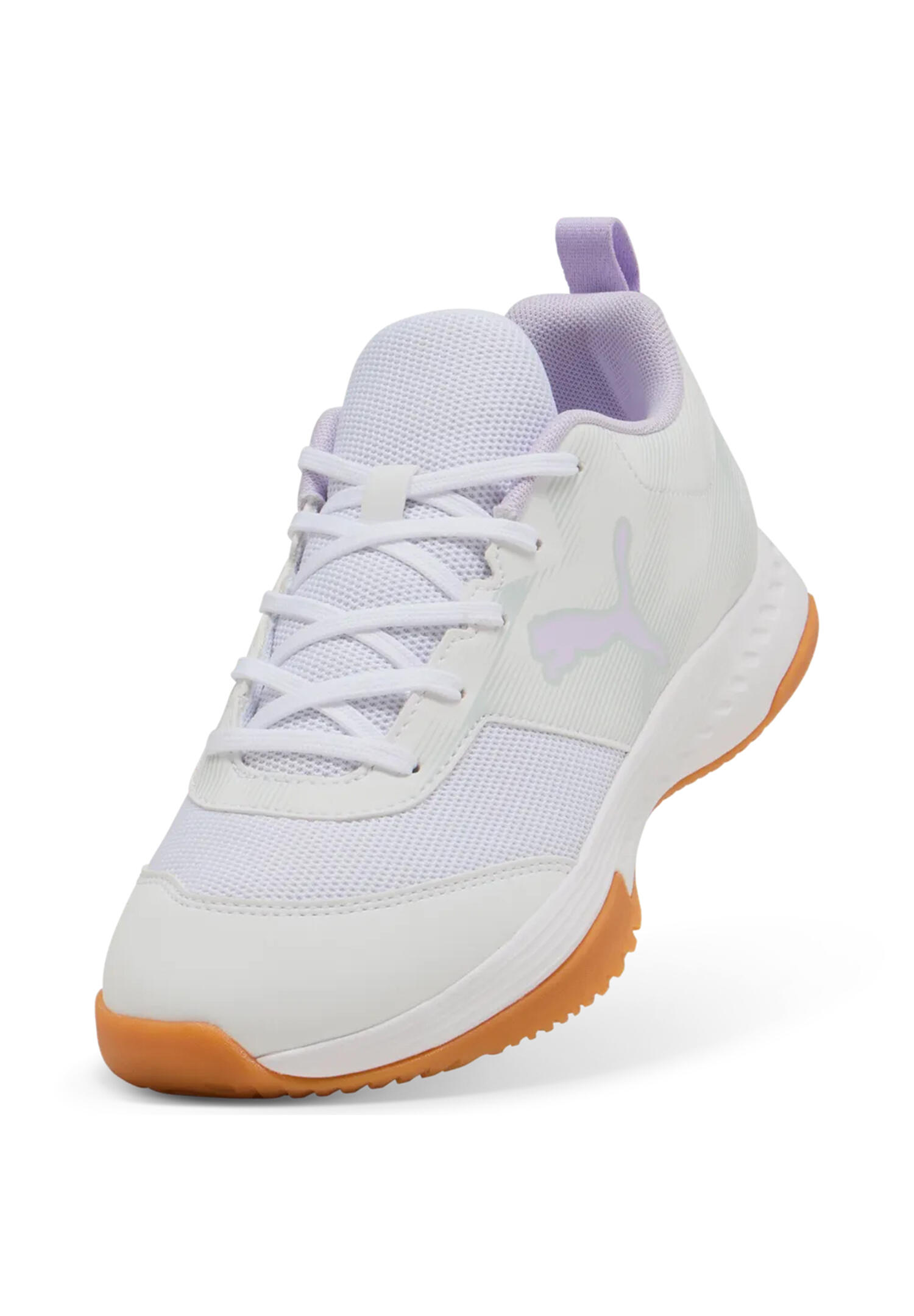 Puma Kinder Hallenschuh Varion 3  Jr 109097 04 Puma White Lavender 5/15