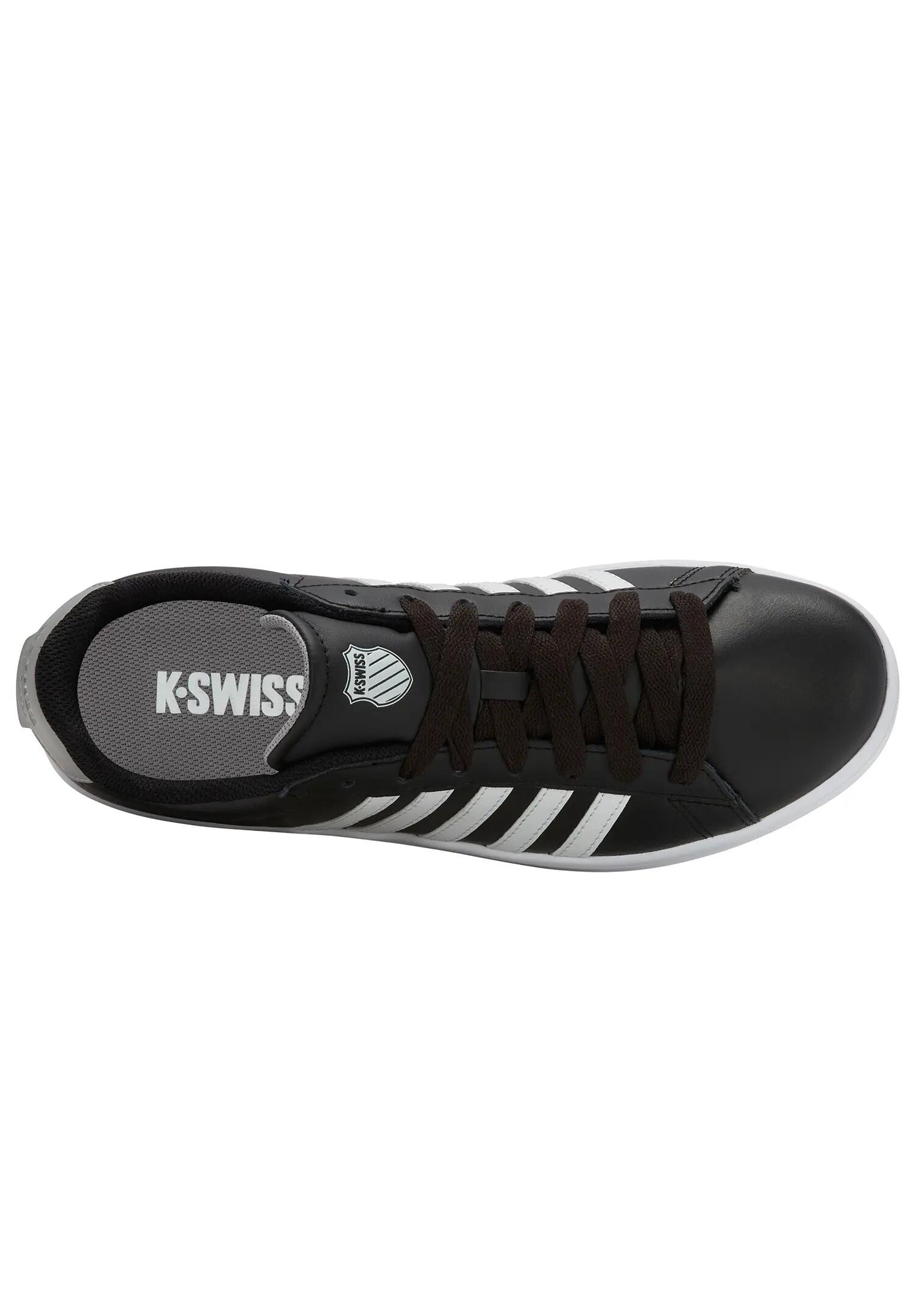 Chaussure de sport basse K-SWISS Court Tiebreak II pour homme, noir 6/6