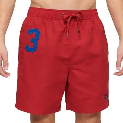 Maillot de bain Rouge Homme Superdry Vintage