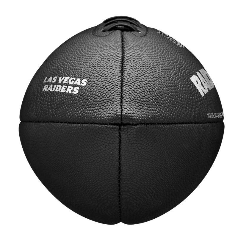 Ballon de Football Américain NFL Las Vegas Raiders Wilson Metallic 7/7