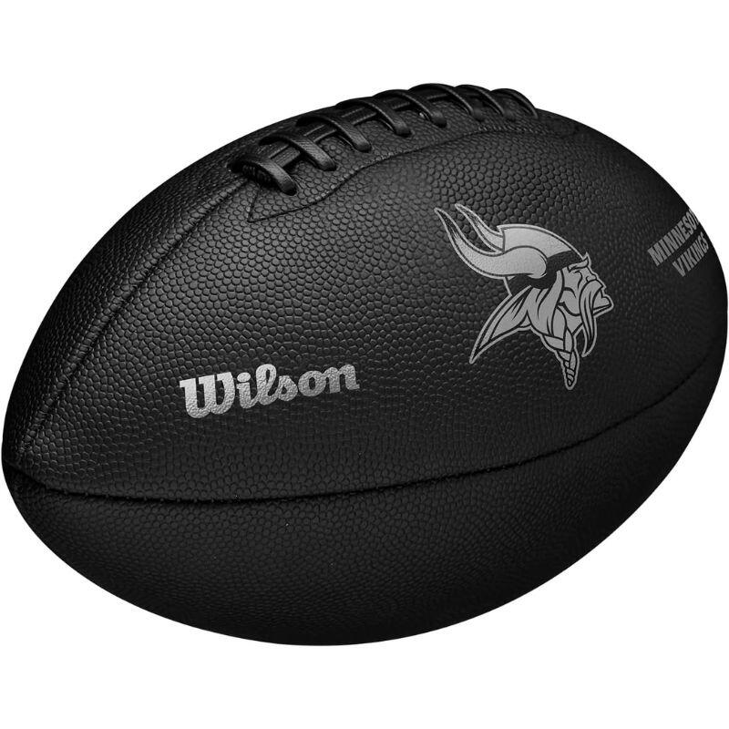Ballon de Football Américain NFL Minnesota Vikings Wilson Metallic 5/7