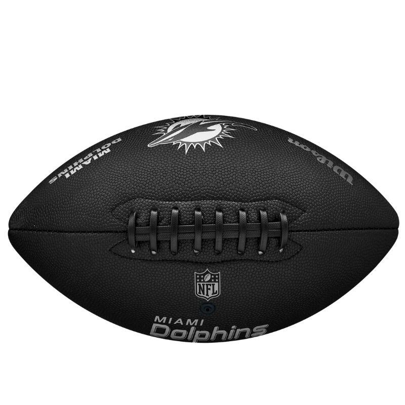 Ballon de Football Américain NFL Miami Dolphins Wilson Metallic 4/7