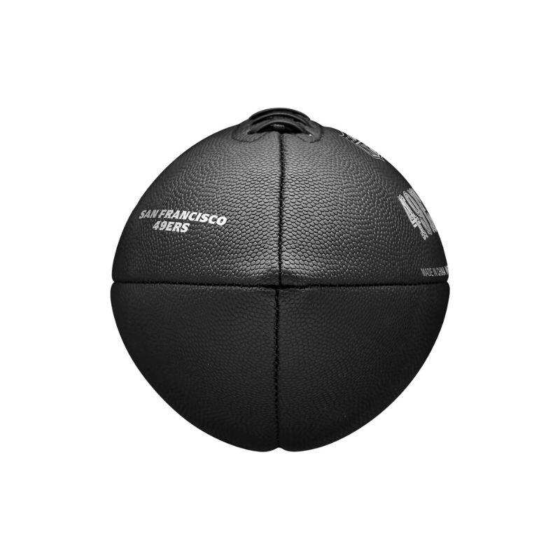 Ballon de Football Américain NFL San Francisco 49ers Wilson Metallic 6/7