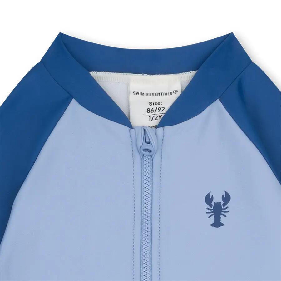 Bañador UV Niños 2-6 Meses - Azul - Con Rayas - 62/68 5/6