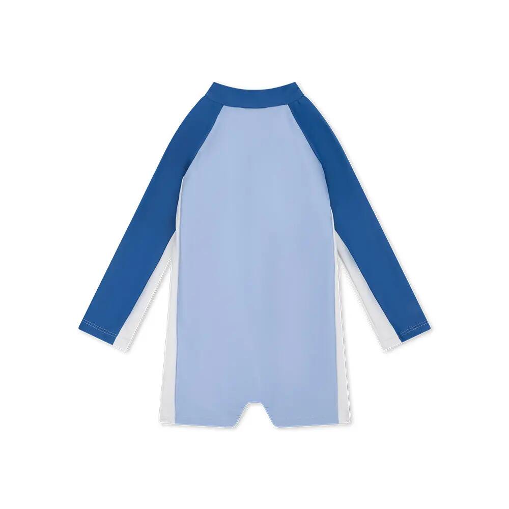 Bañador UV Niños 2-6 Meses - Azul - Con Rayas - 62/68 3/6