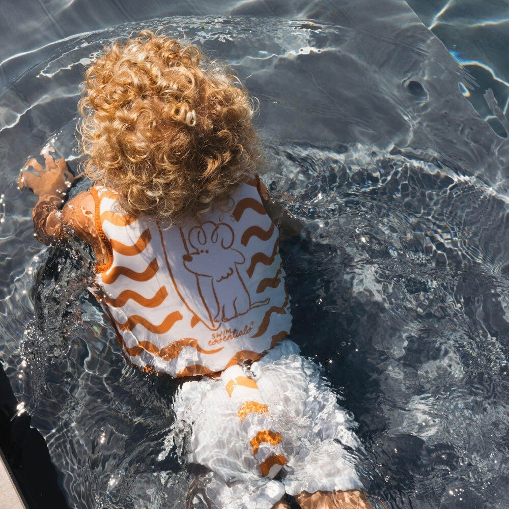 Swim Essentials Swim Vest - Orange - Surfer - 2/3 Years 5/5