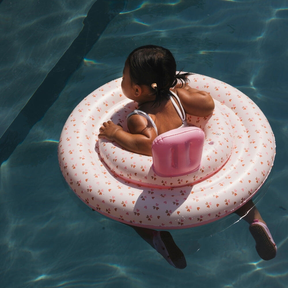 Swim Essentials Salvagente mutandina rosa Cozy Hearts 0 1 anno 4/5