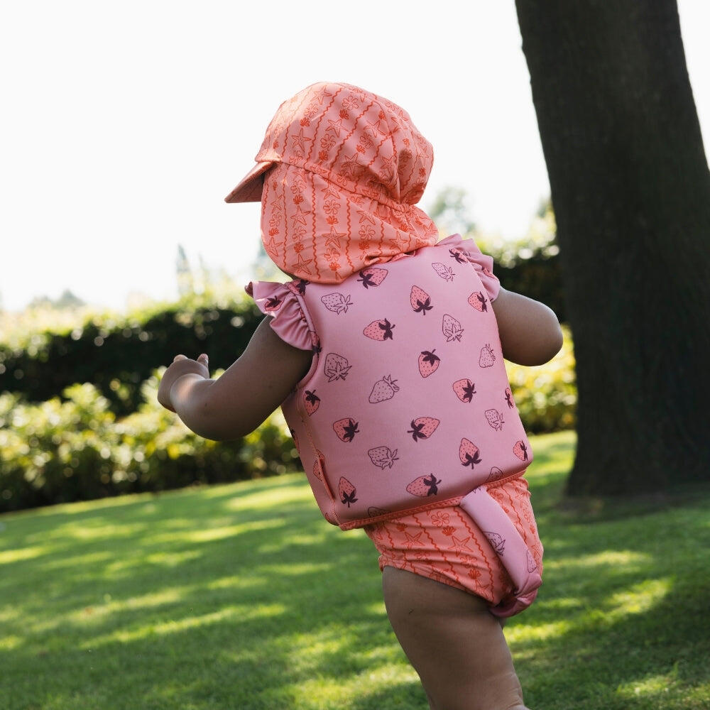 Swim Essentials Schwimmweste - Pink - Strawberry Fields - 1/2 Jahre 6/6