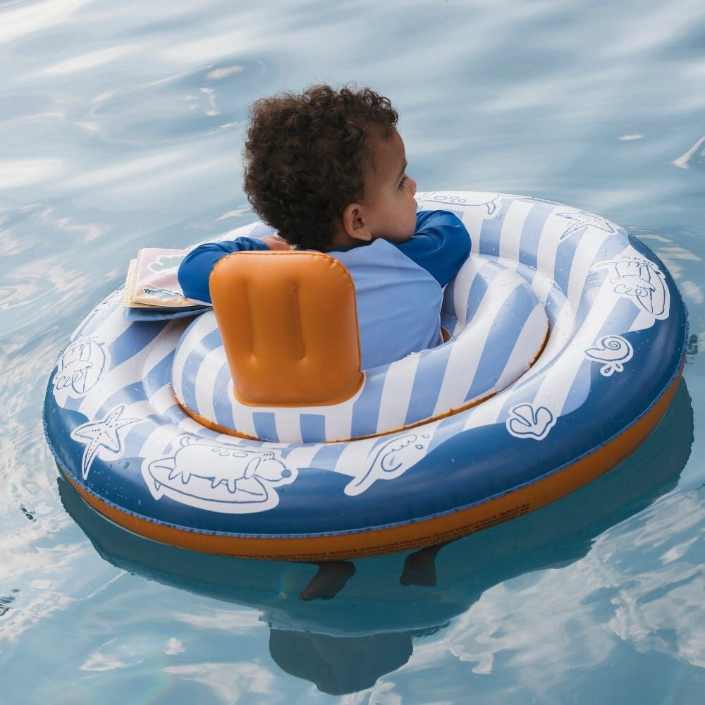 Bouée bébé - Bleu/Rouge - Surfer - 1/2 Ans 2/5
