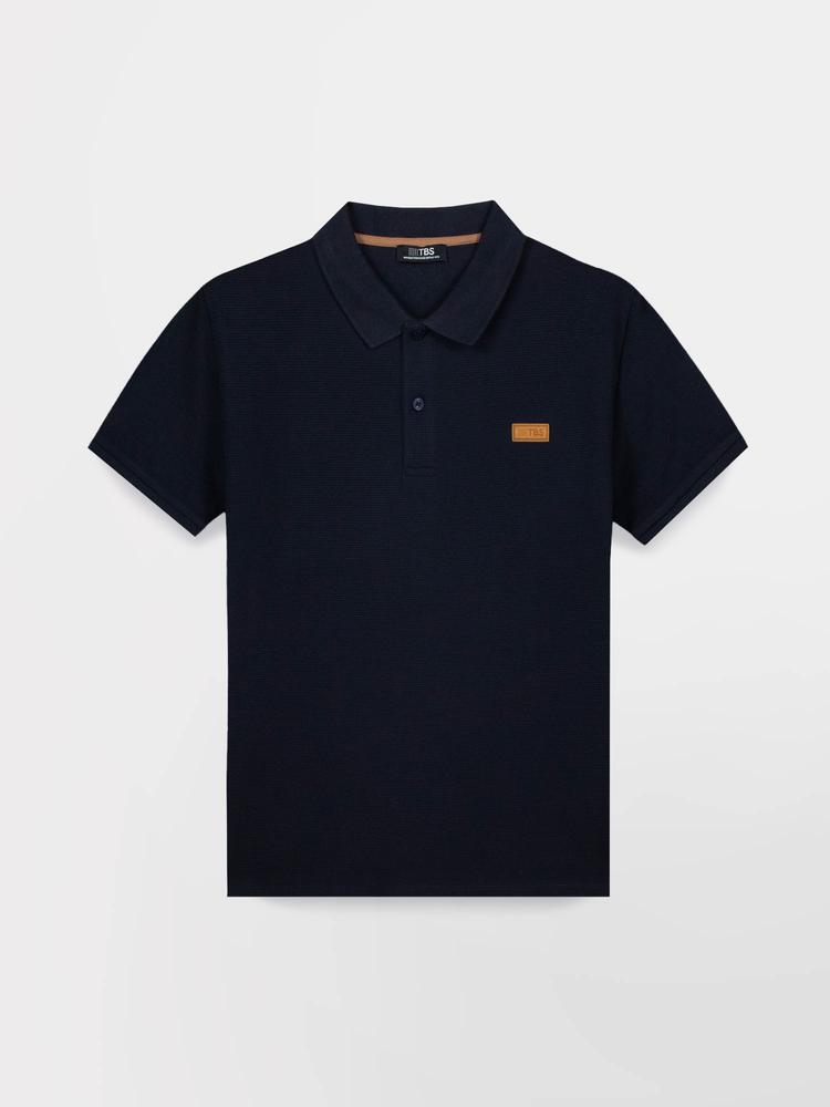 Polo manches courtes - Homme - Ajusté - JORELPOL - Bleu 5/5