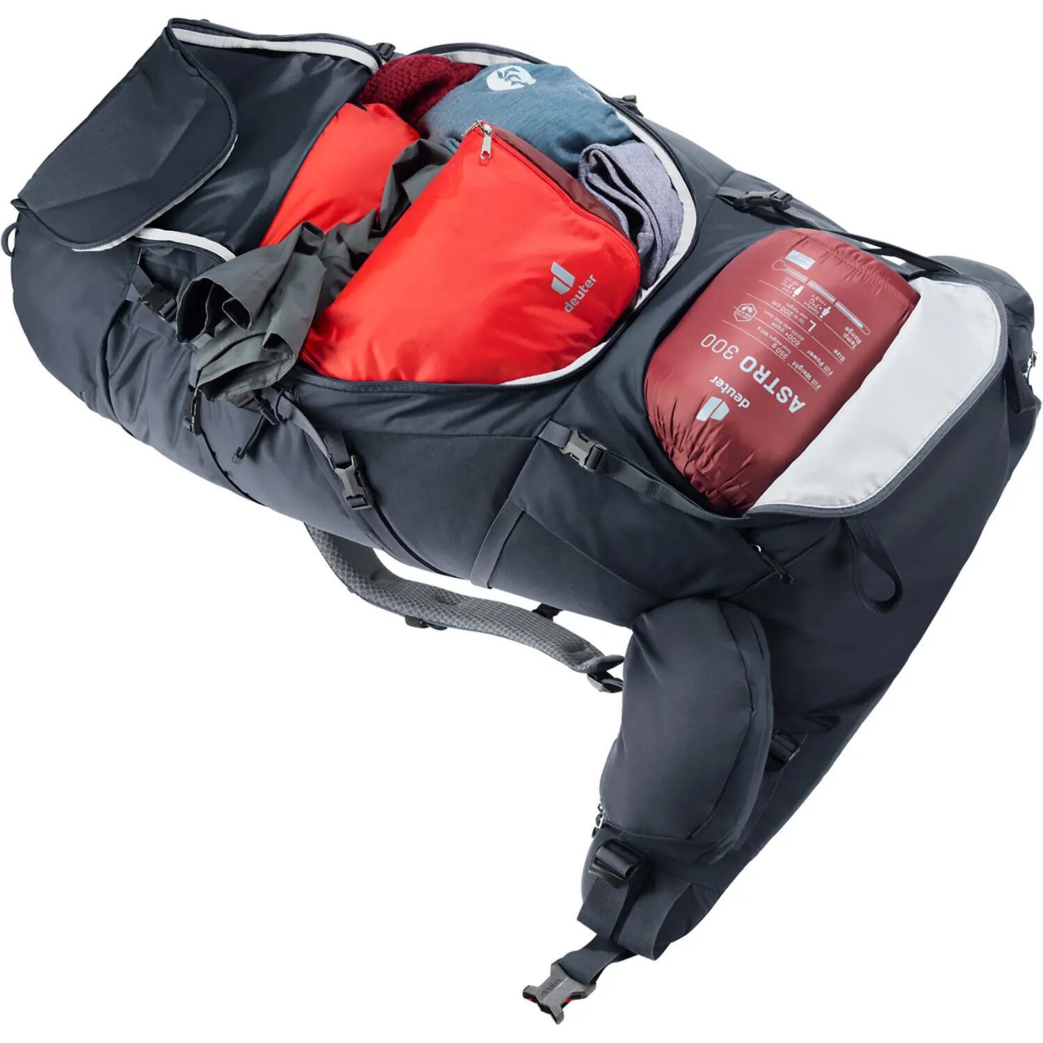Deuter Plecak trekkingowy Aircontact Core 70+10 black 2/7