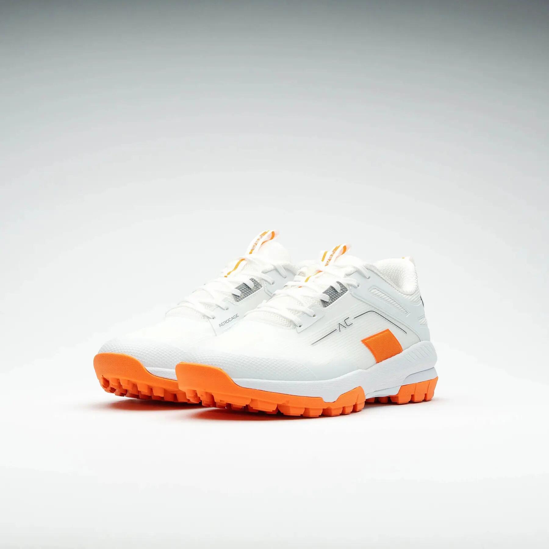 Grays Aero Cage X10 Hockeyschuhe Wit/Oranje 6/7
