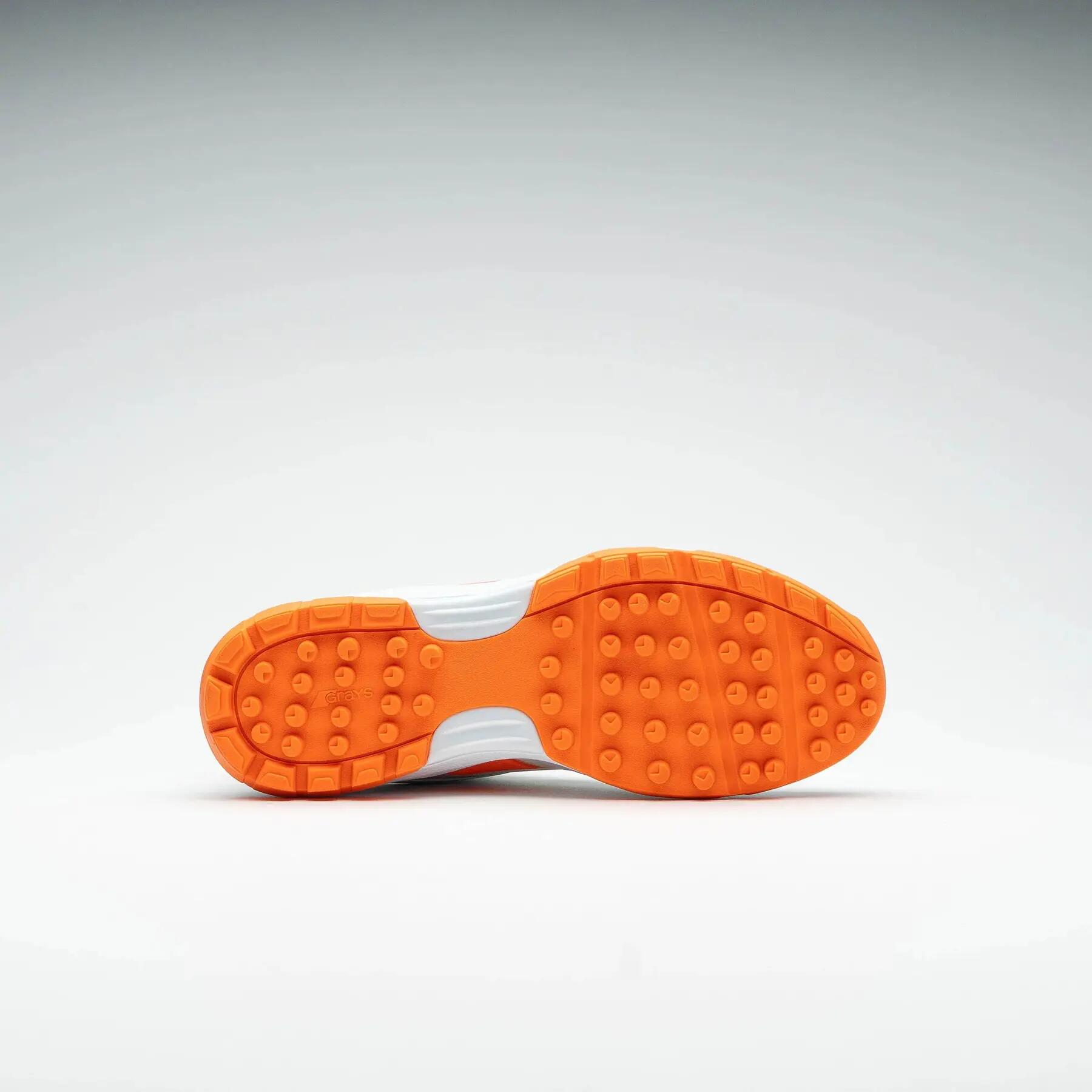 Grays Aero Cage X10 Hockeyschuhe Wit/Oranje 7/7
