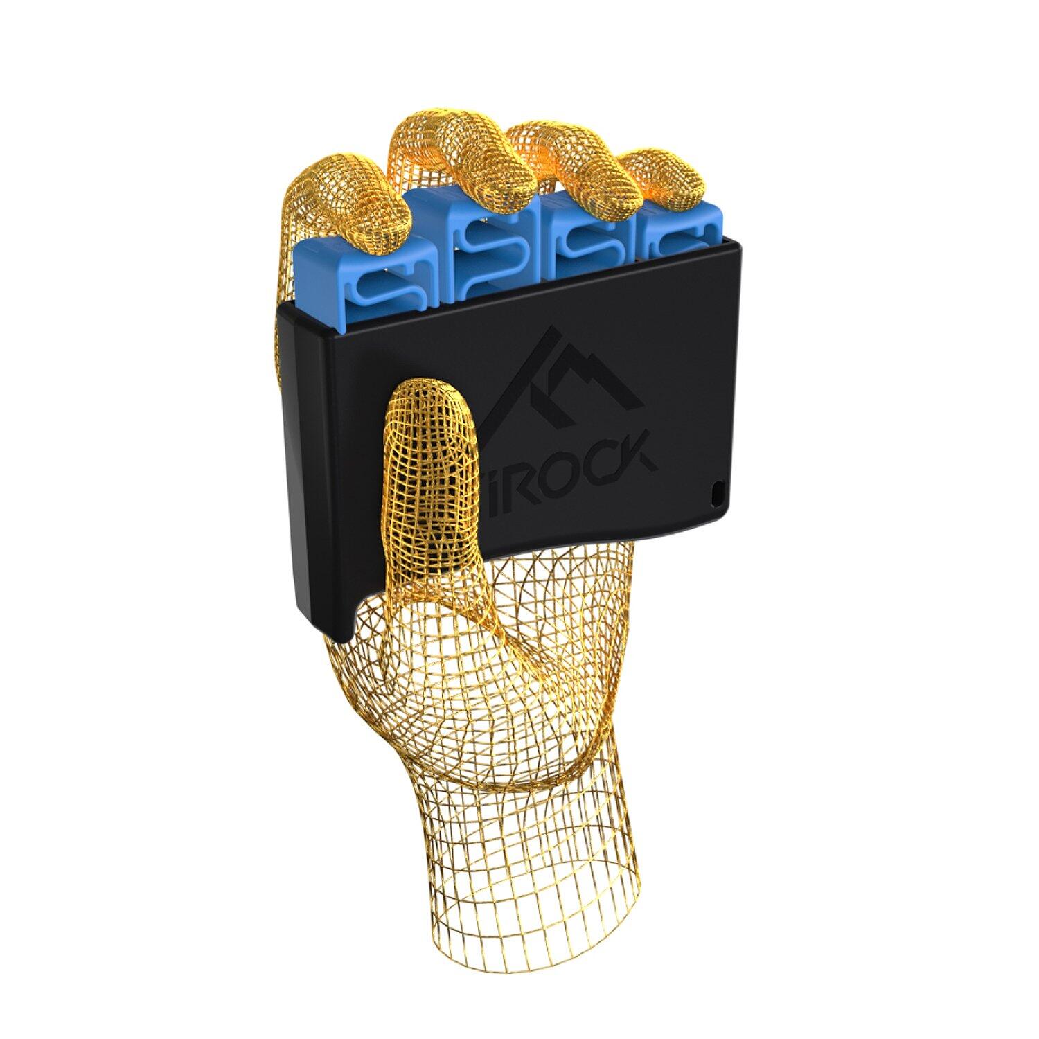 Fingertrainer-Set Ti-Hand Blau Medium Gymnastik Unisex Blau 2/5