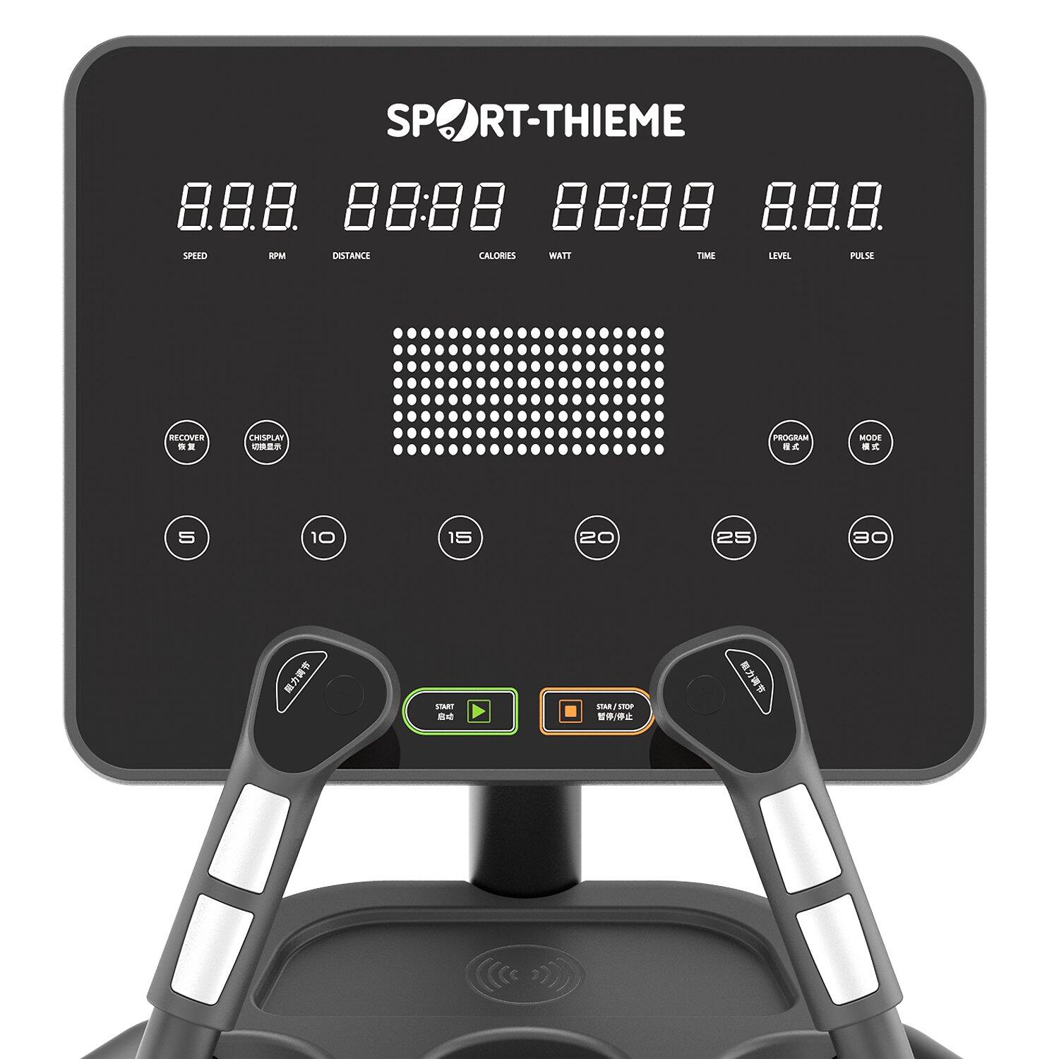 Crosstrainer C850 LED-Display Fitnesstraining Unisex 3/6