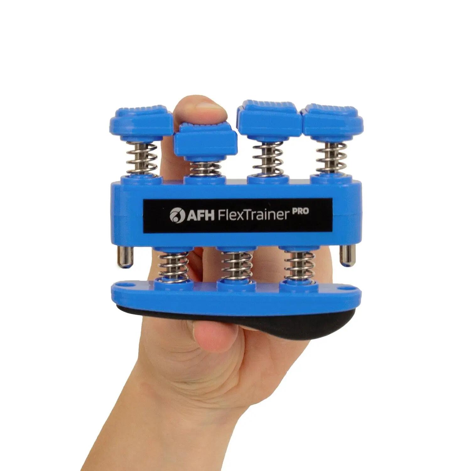 Fingertrainer Flex Trainer Pro Blau, sehr stark Gymnastik Unisex Blau 2/5