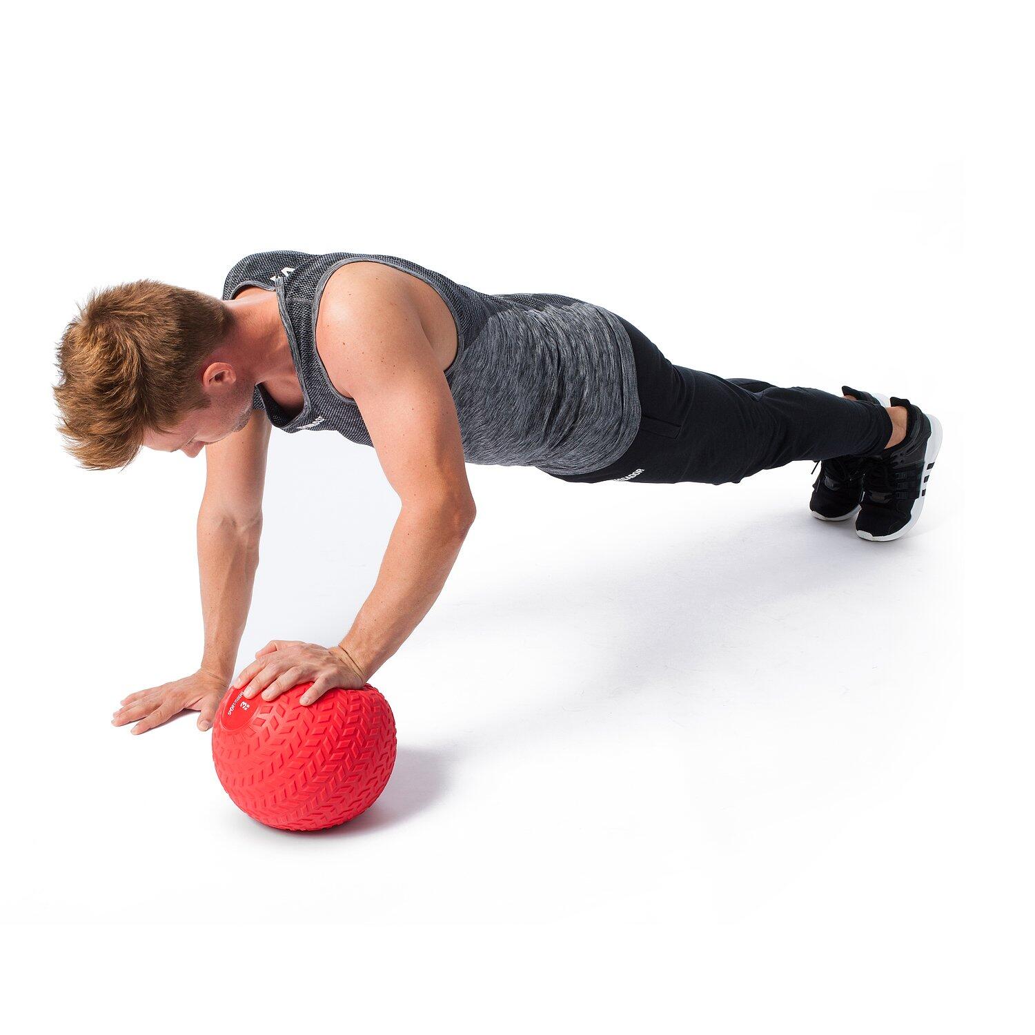 Slamball 3 kg, Rot Gymnastik Unisex Rot 6/6